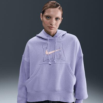 Womens Nike Sportswear Phoenix Fleece Over-Oversized Hoodie | HQ3024-533 Product Image