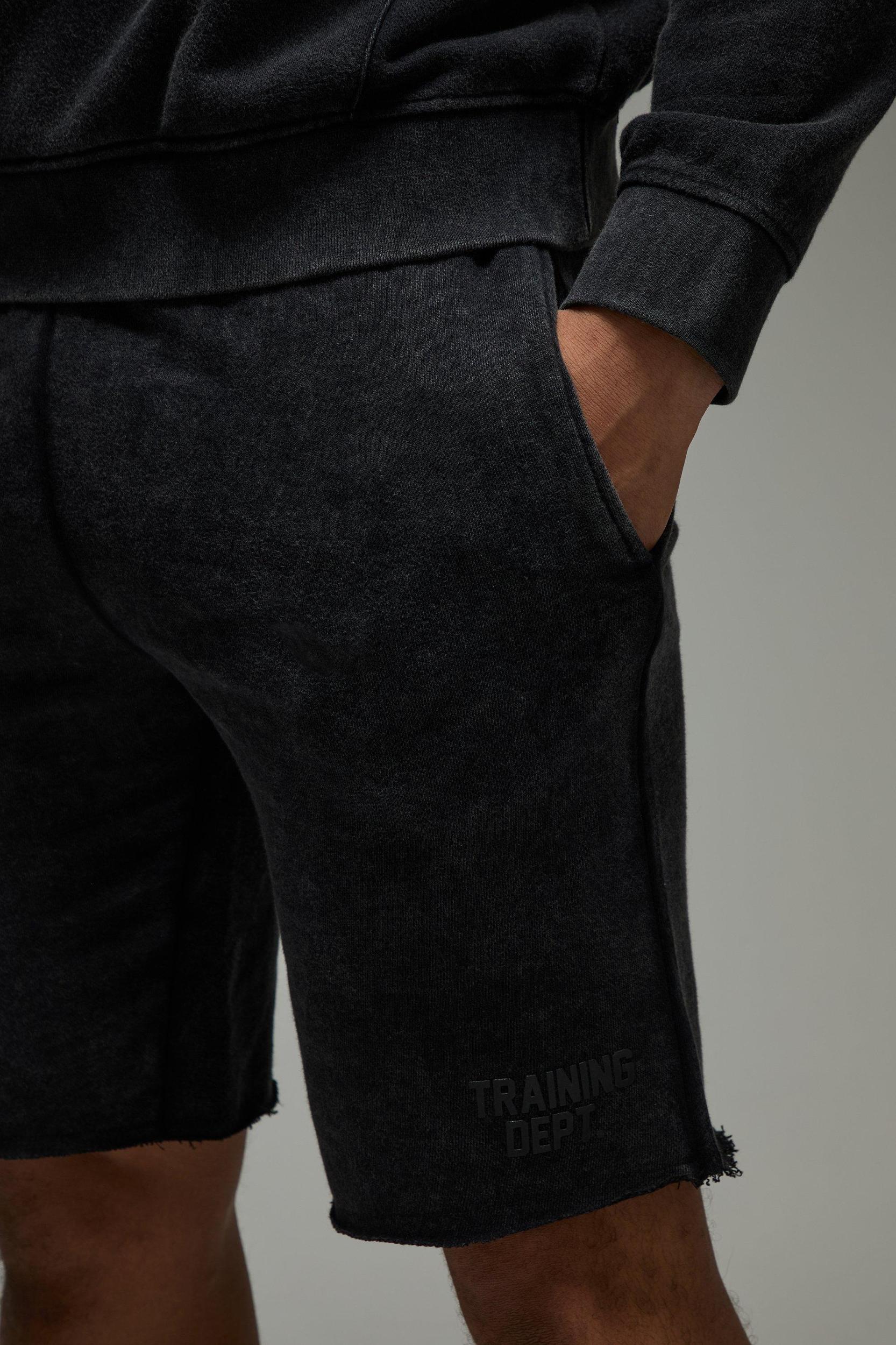 Man Active Training Dept Washed 9inch Short | boohooMAN USA Product Image