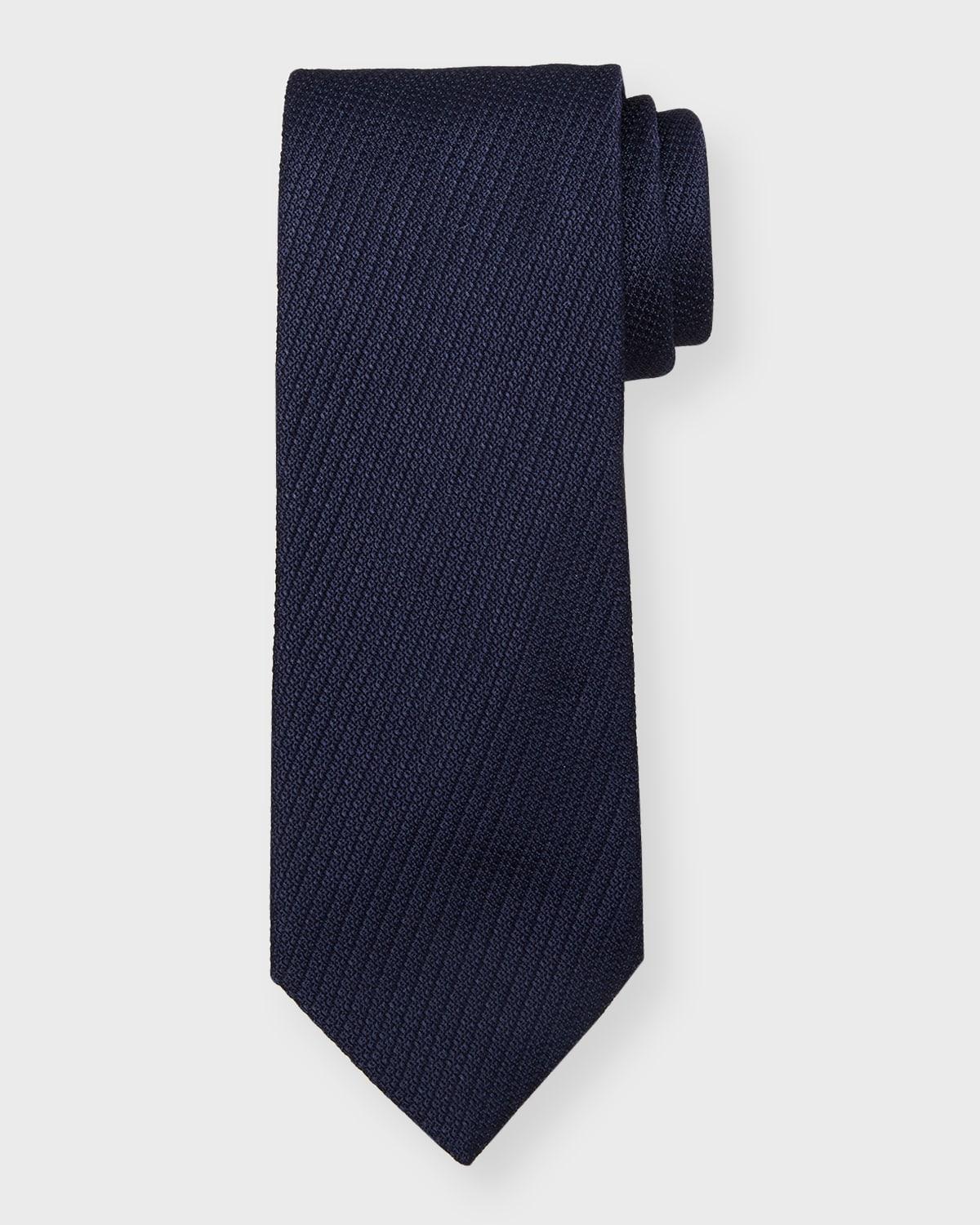 Mens Textured Silk Tie Product Image