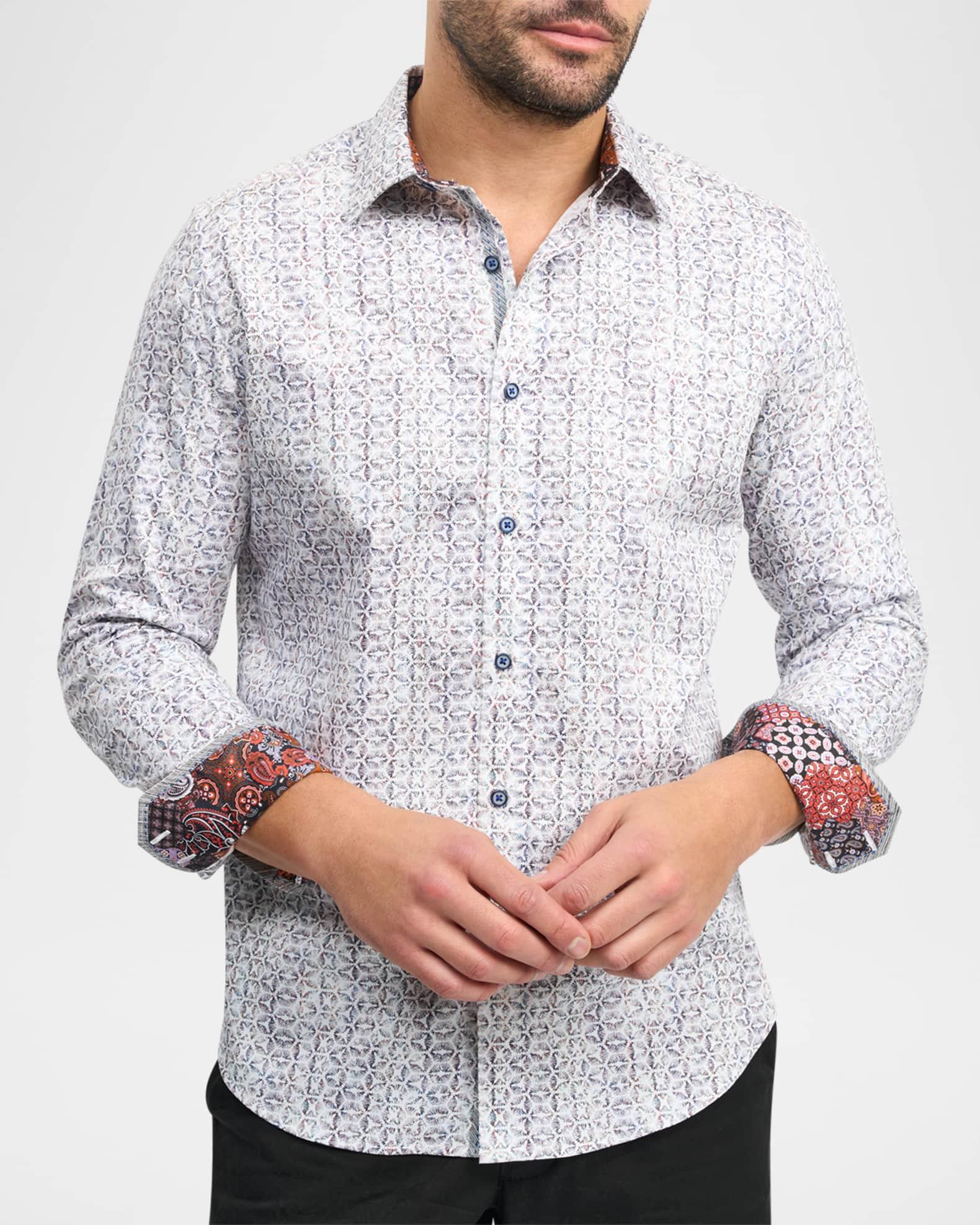 Men's Nelson Cotton-Stretch Sport Shirt Product Image