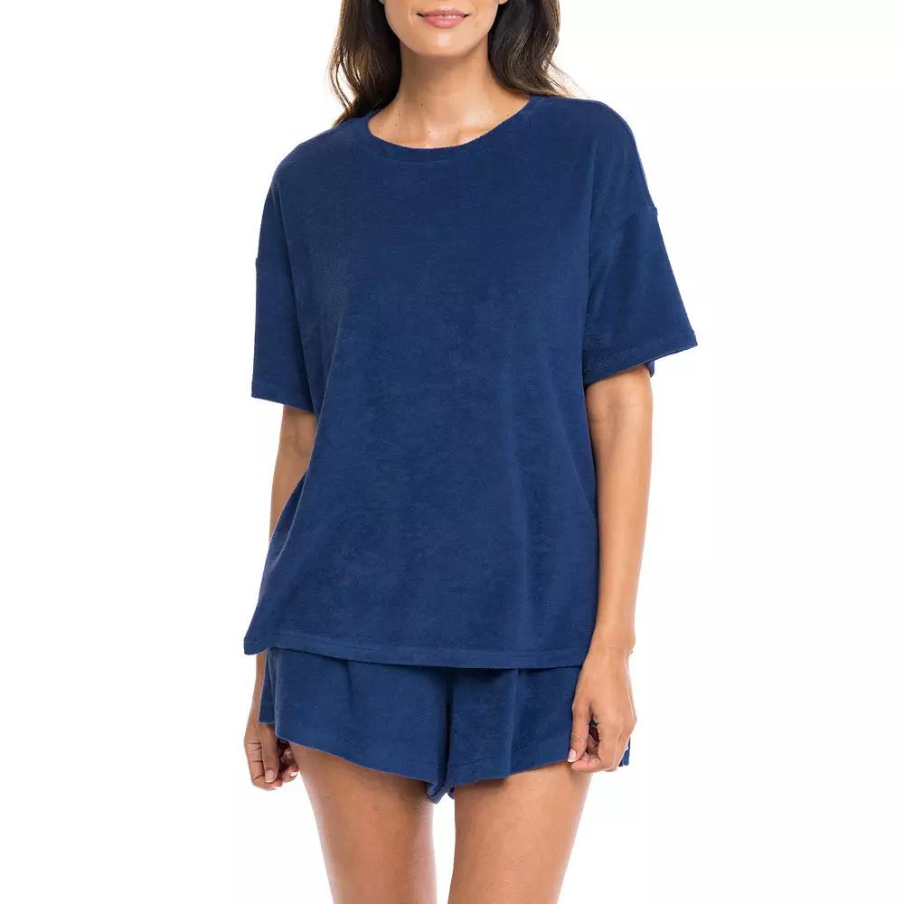 Women's Jordan Taylor Terrycloth Swim Cover-Up Shirt,  Product Image