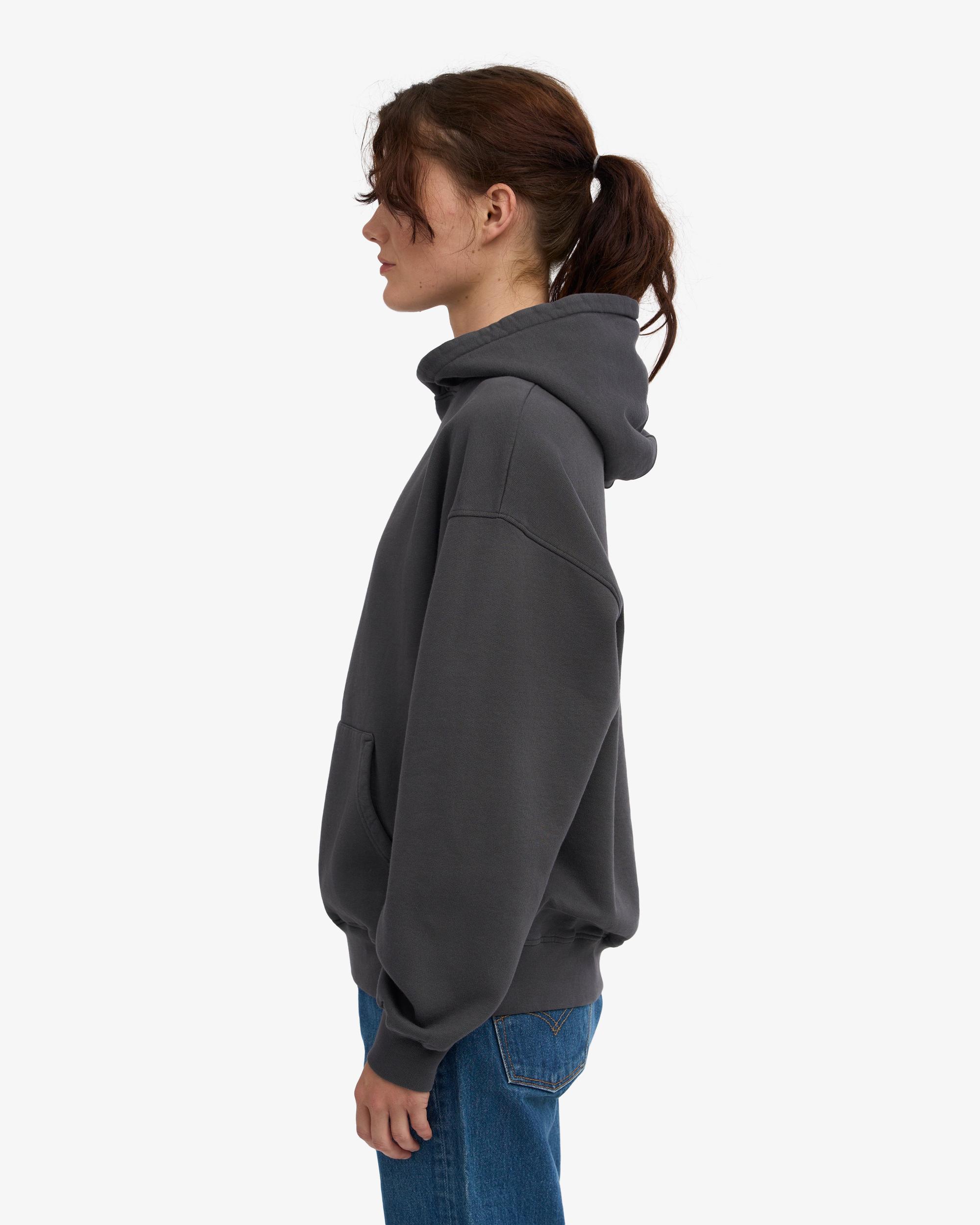 Organic Oversized Hood - Lava Grey Product Image