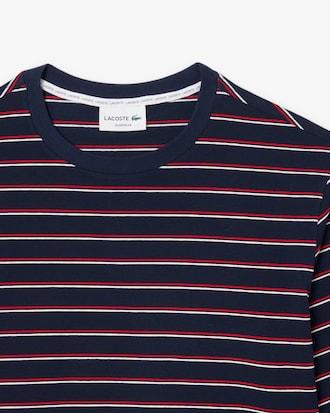 Striped Cotton Pyjama Set Product Image