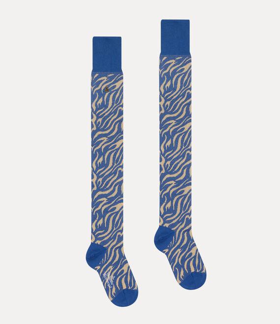 Tiger Over The Knee Socks  Product Image