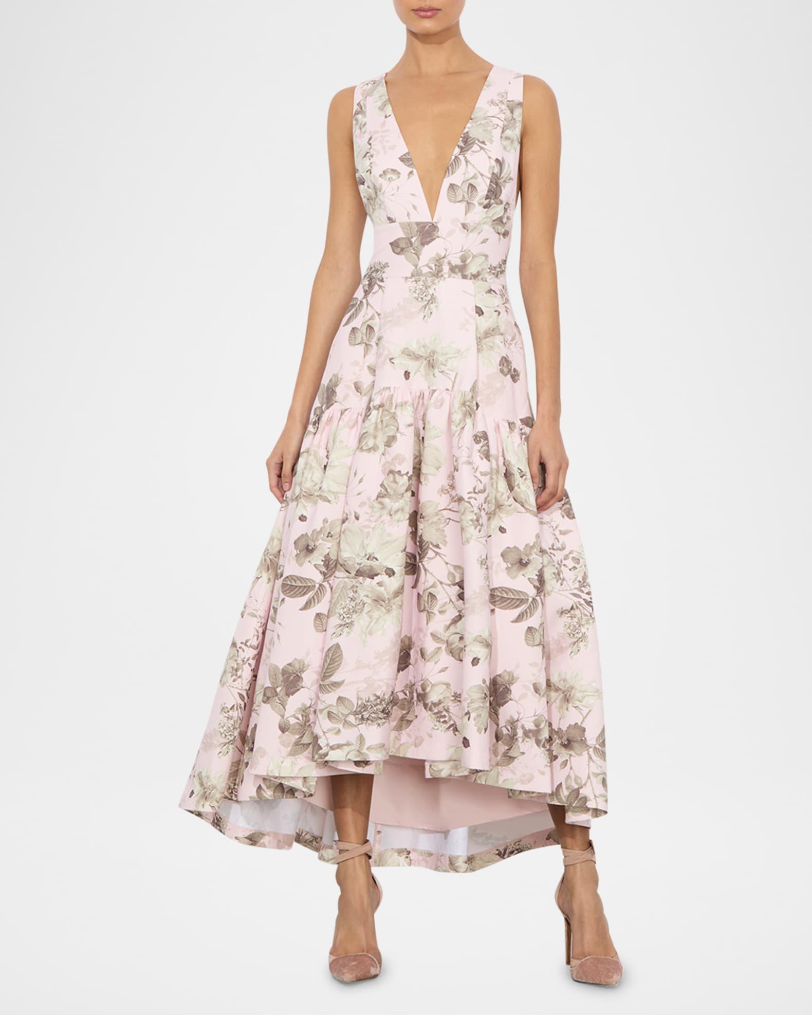 Lila Structured Midi Dress Product Image