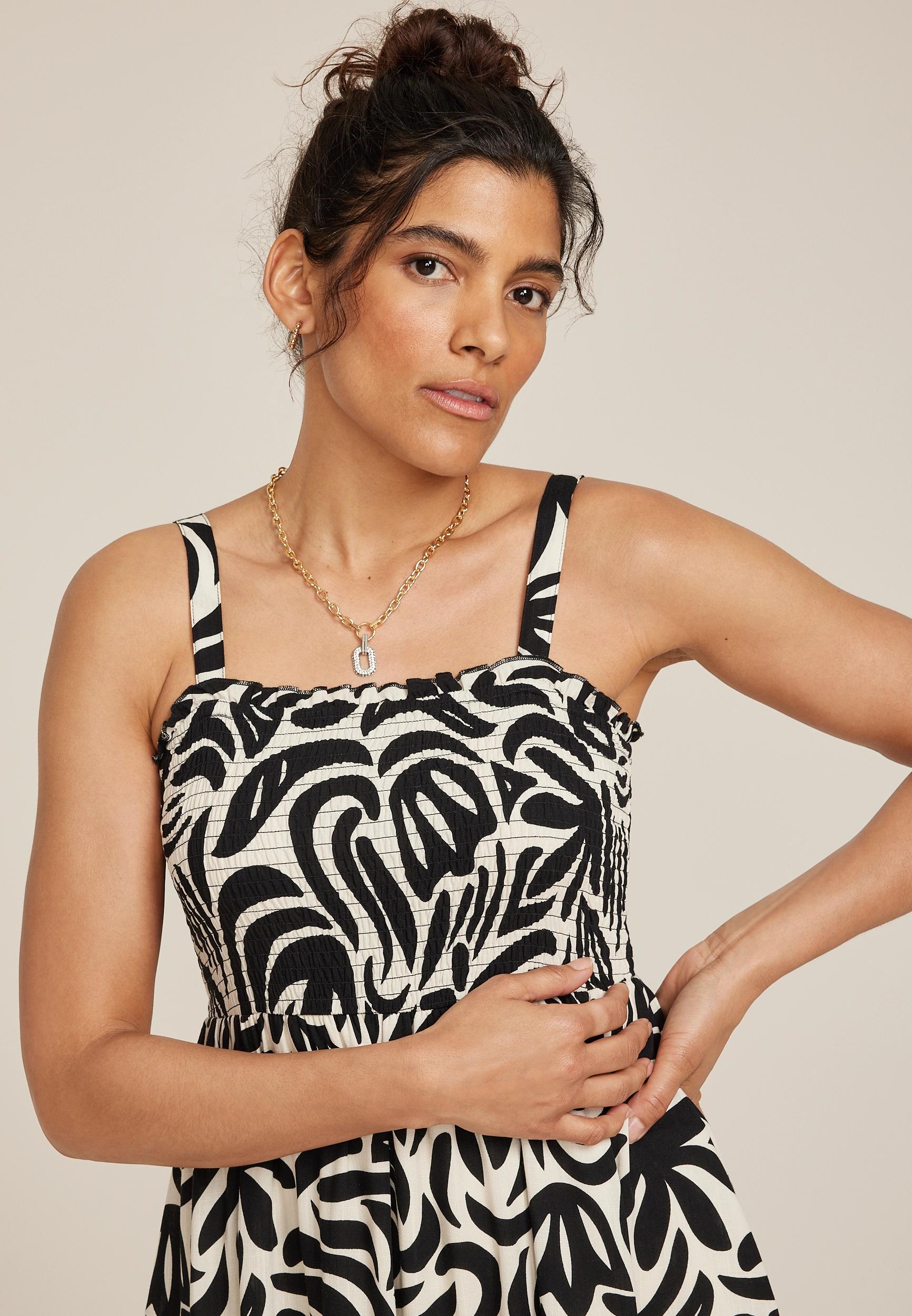 Mixed Metal Oversized Link Necklace Product Image