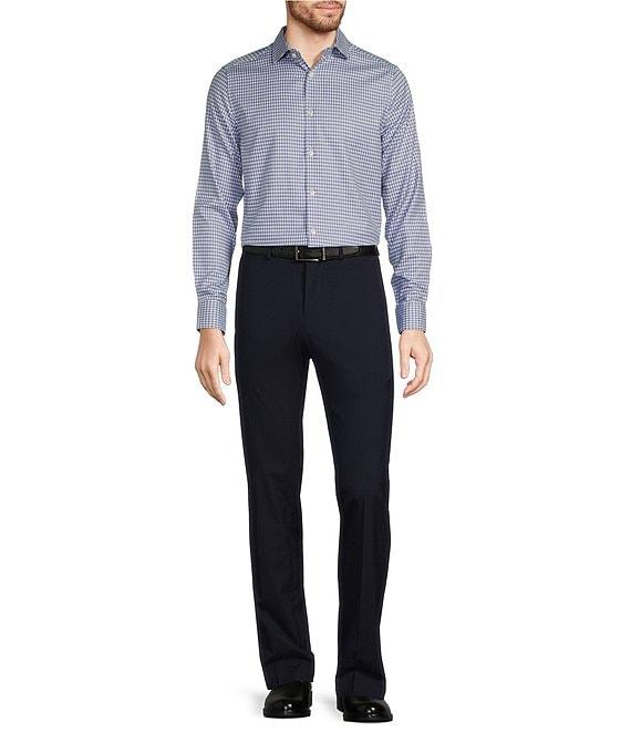 Murano Slim Arrow Pattern Long Sleeve Woven Shirt Product Image