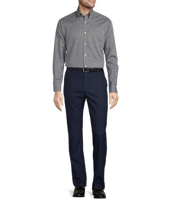 Hart Schaffner Marx State Street Essentials Medium Checked Button-Down Collar Sportshirt Product Image