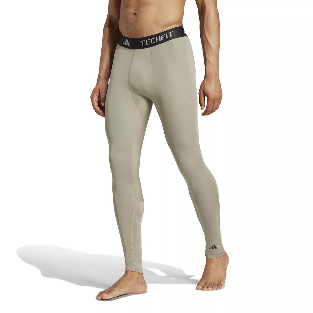 adidas Mens adidas Techfit Control Long-Tight Training Leggings - Mens Product Image