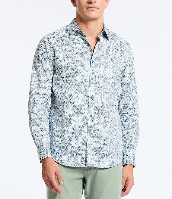 Robert Graham Lenox Stretch Long Sleeve Woven Shirt Product Image