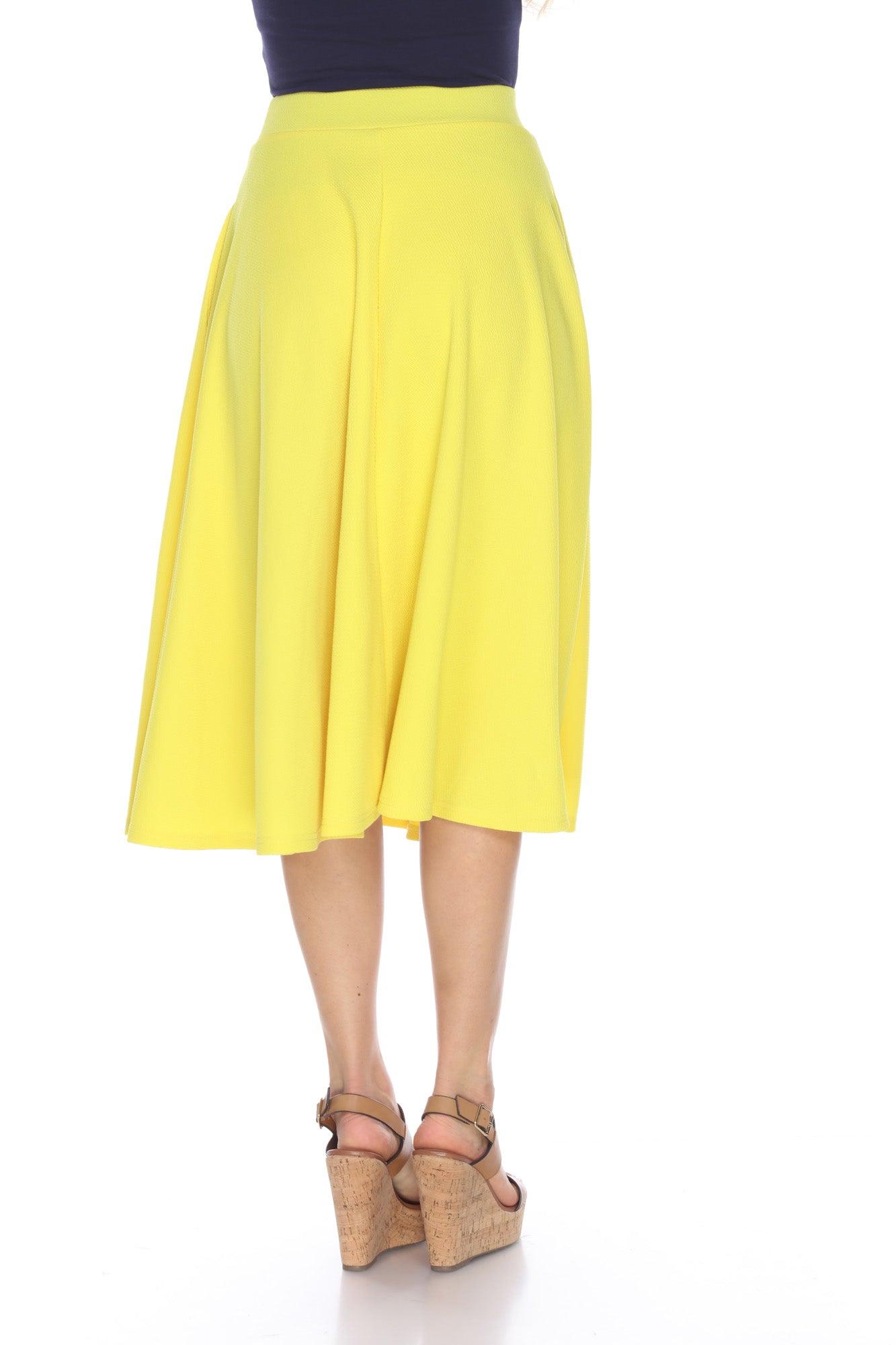 Tasmin Flare Midi Skirts Product Image