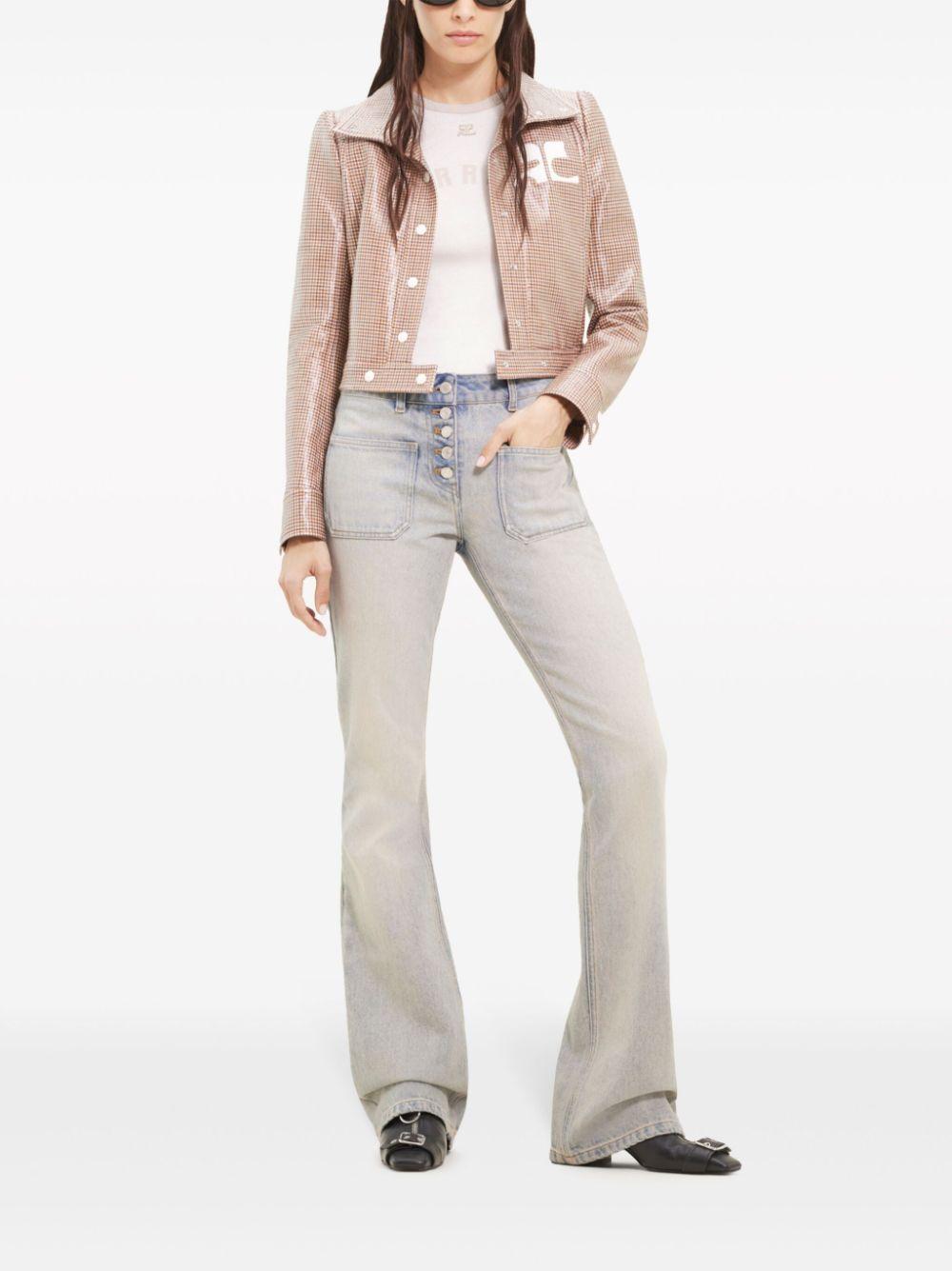 Reedition checked vinyl jacket Product Image