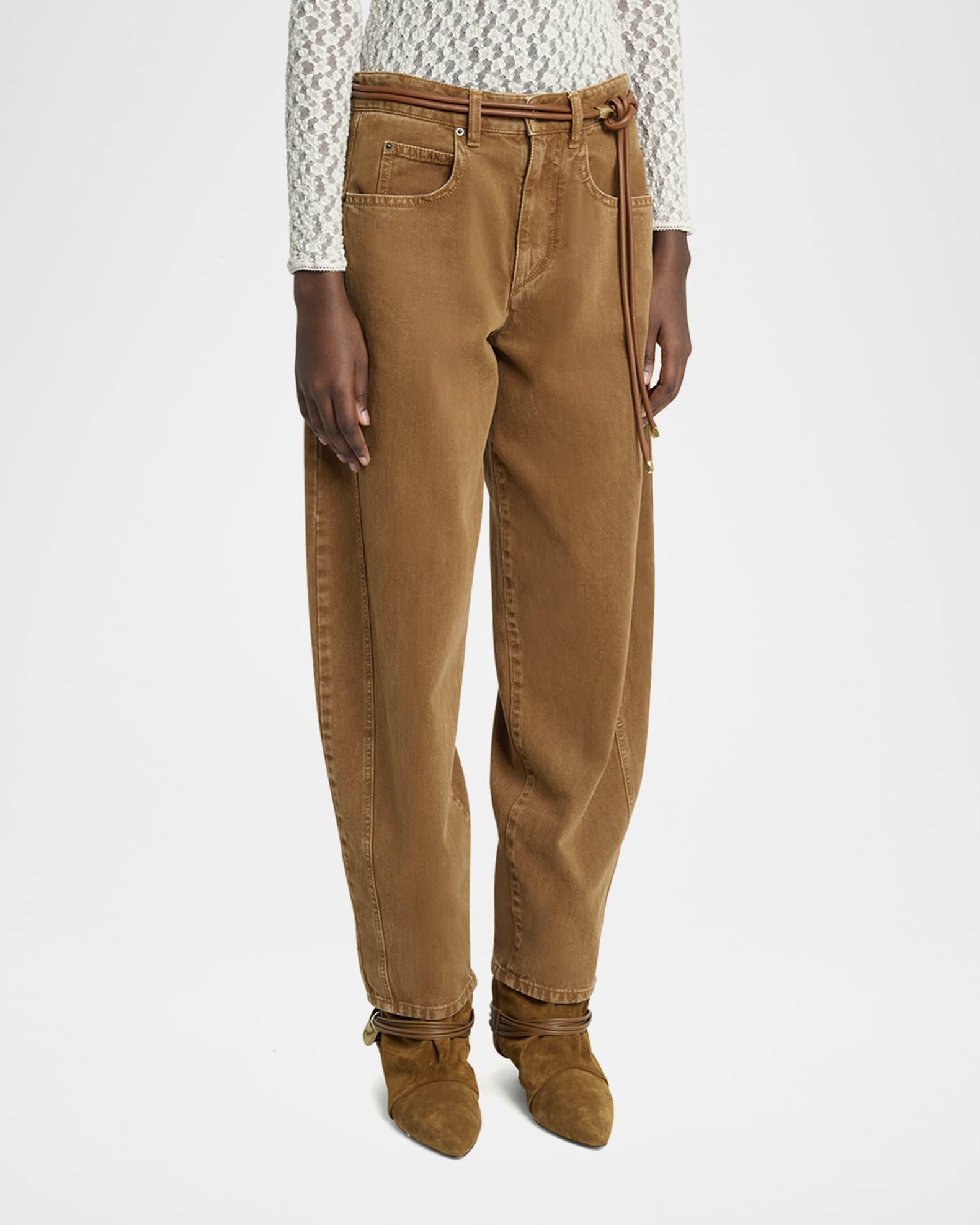 Oriane Barrel Leg Jeans Product Image