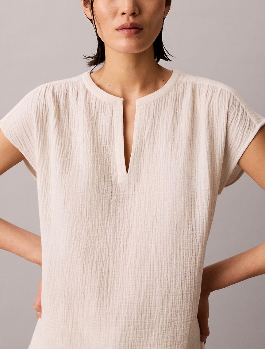 Double Gauze Relaxed T-Shirt Product Image