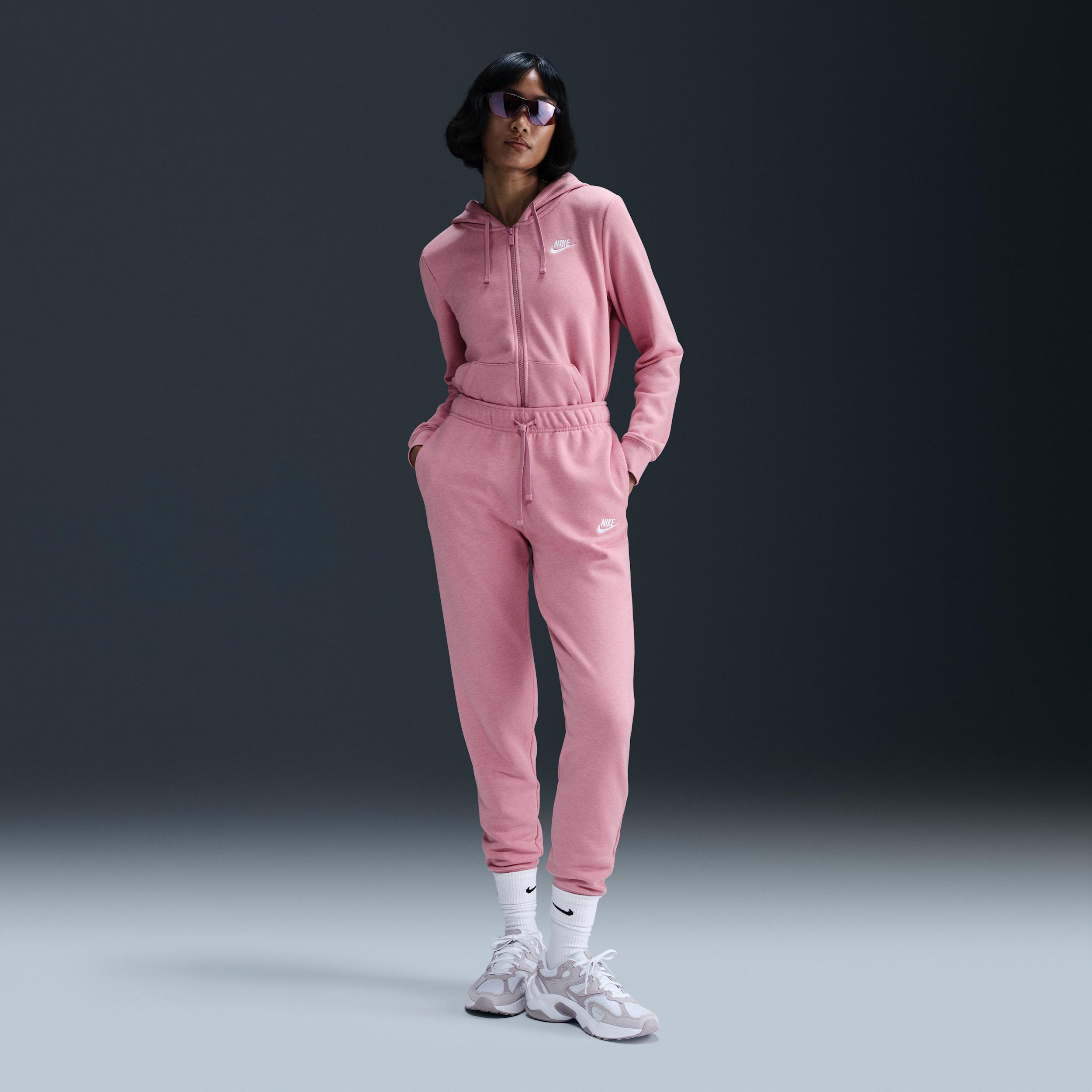 Womens Nike Sportswear Club Fleece Full-Zip Hoodie Product Image