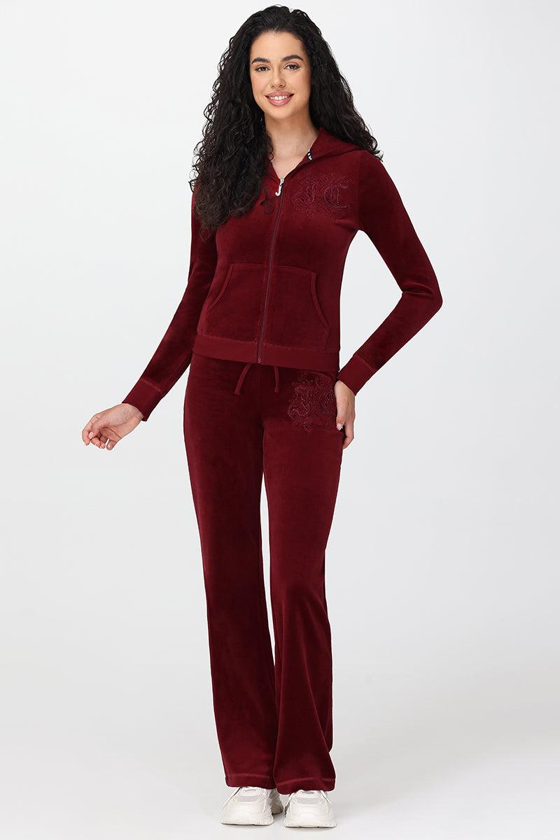 Monogram Heritage Cotton Velour Hoodie Product Image