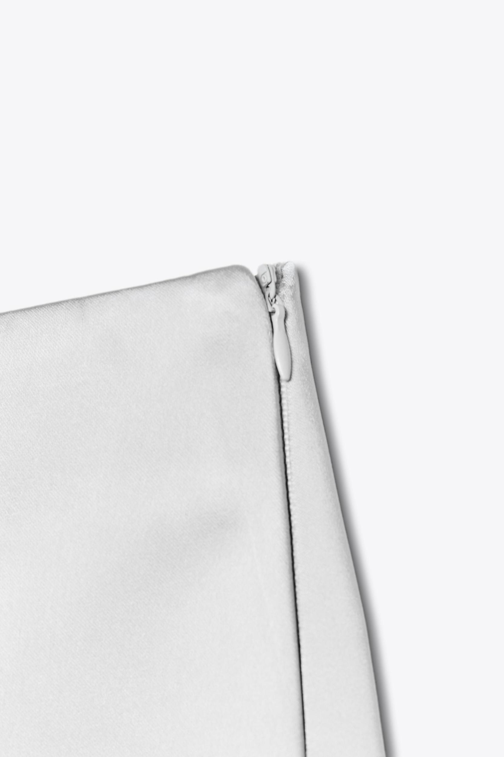 SATIN MINI SKIRT Product Image