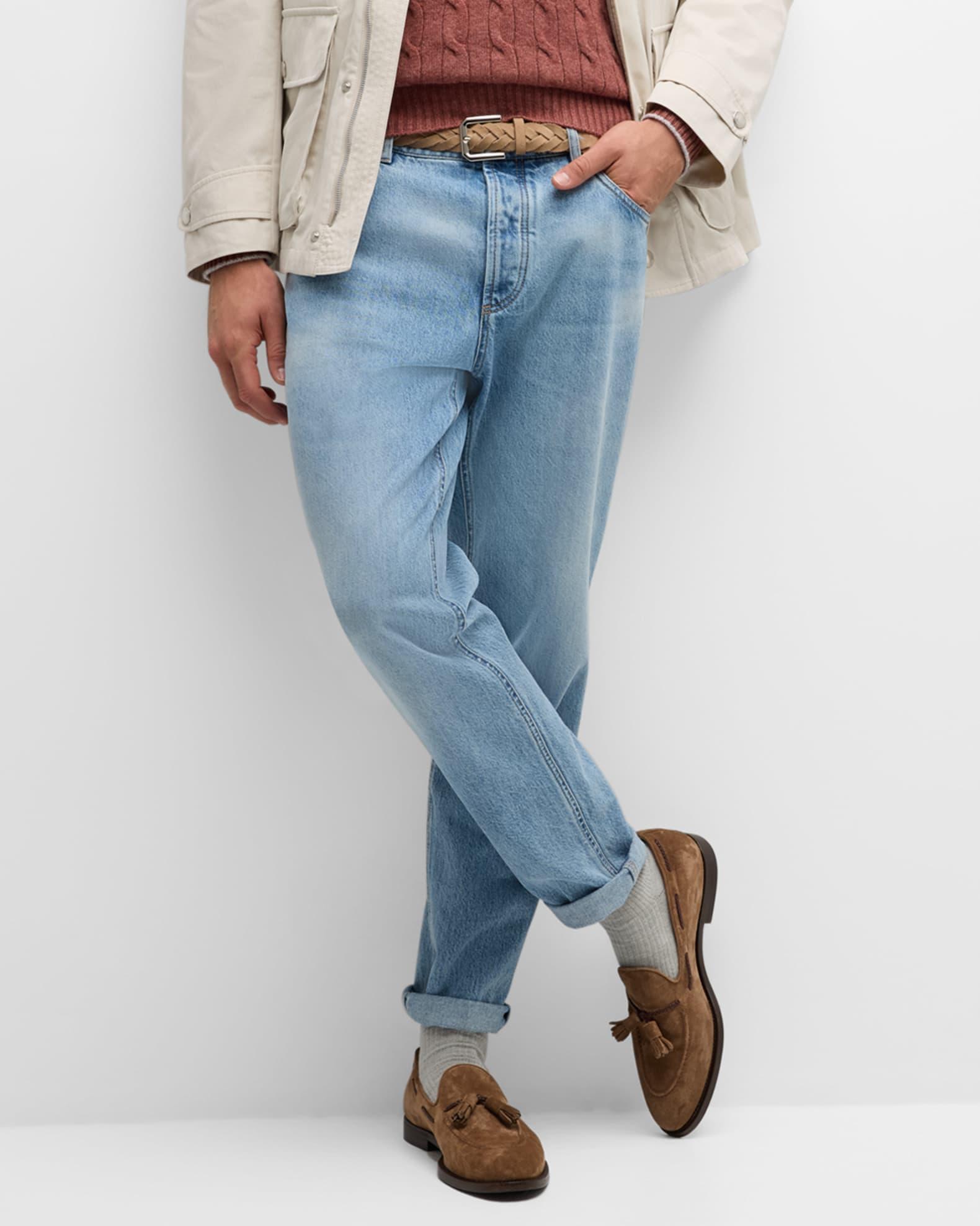 Mens Jordaan Leather Loafers Product Image