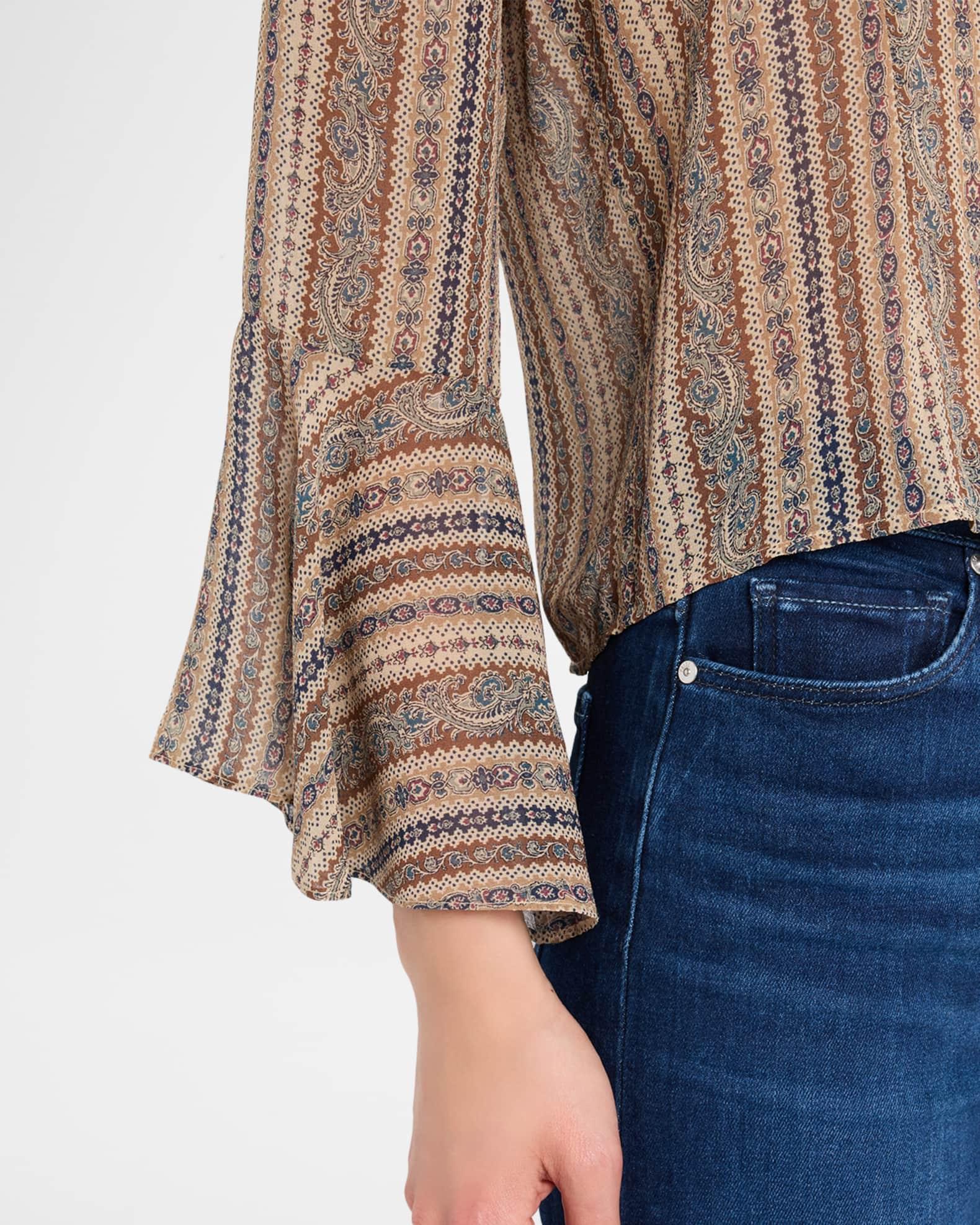 Jasmeet Silk Blouse Product Image