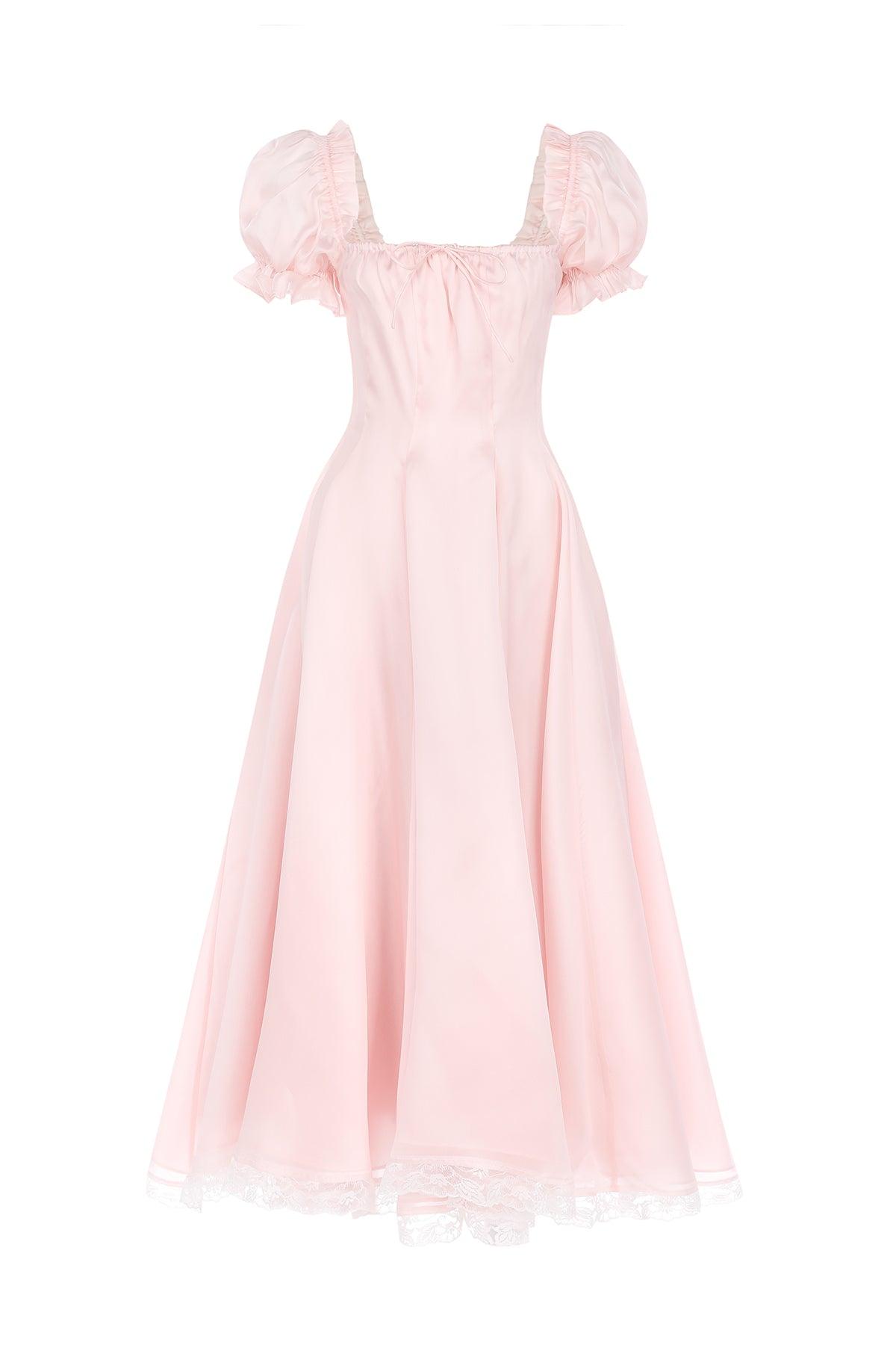 The Peach Fuzz Garden Party Dress Product Image