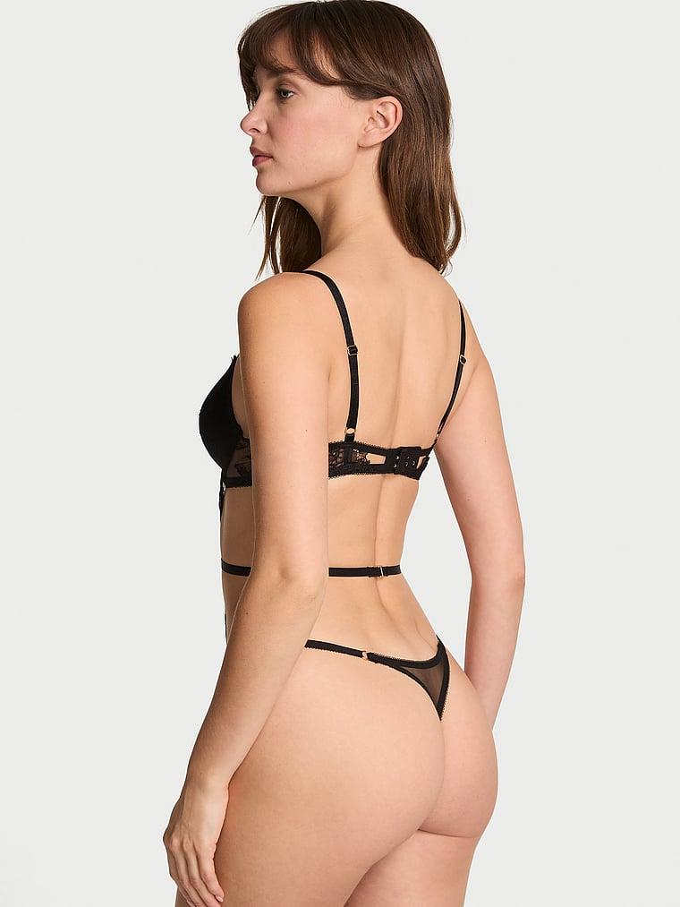 Rose Lace Lightly Lined Strappy Teddy Product Image