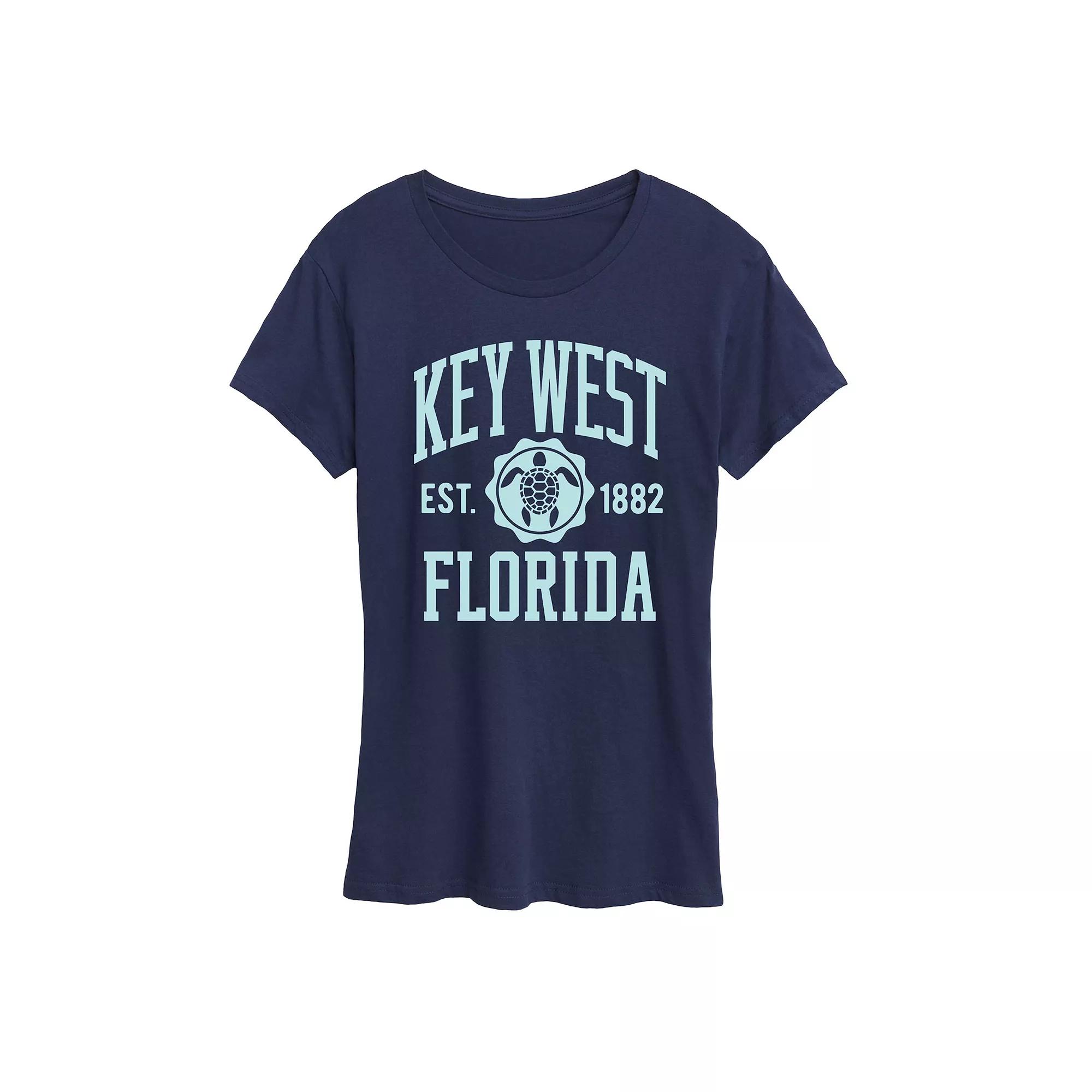 Women's Key West Athletic Graphic Tee,  Product Image
