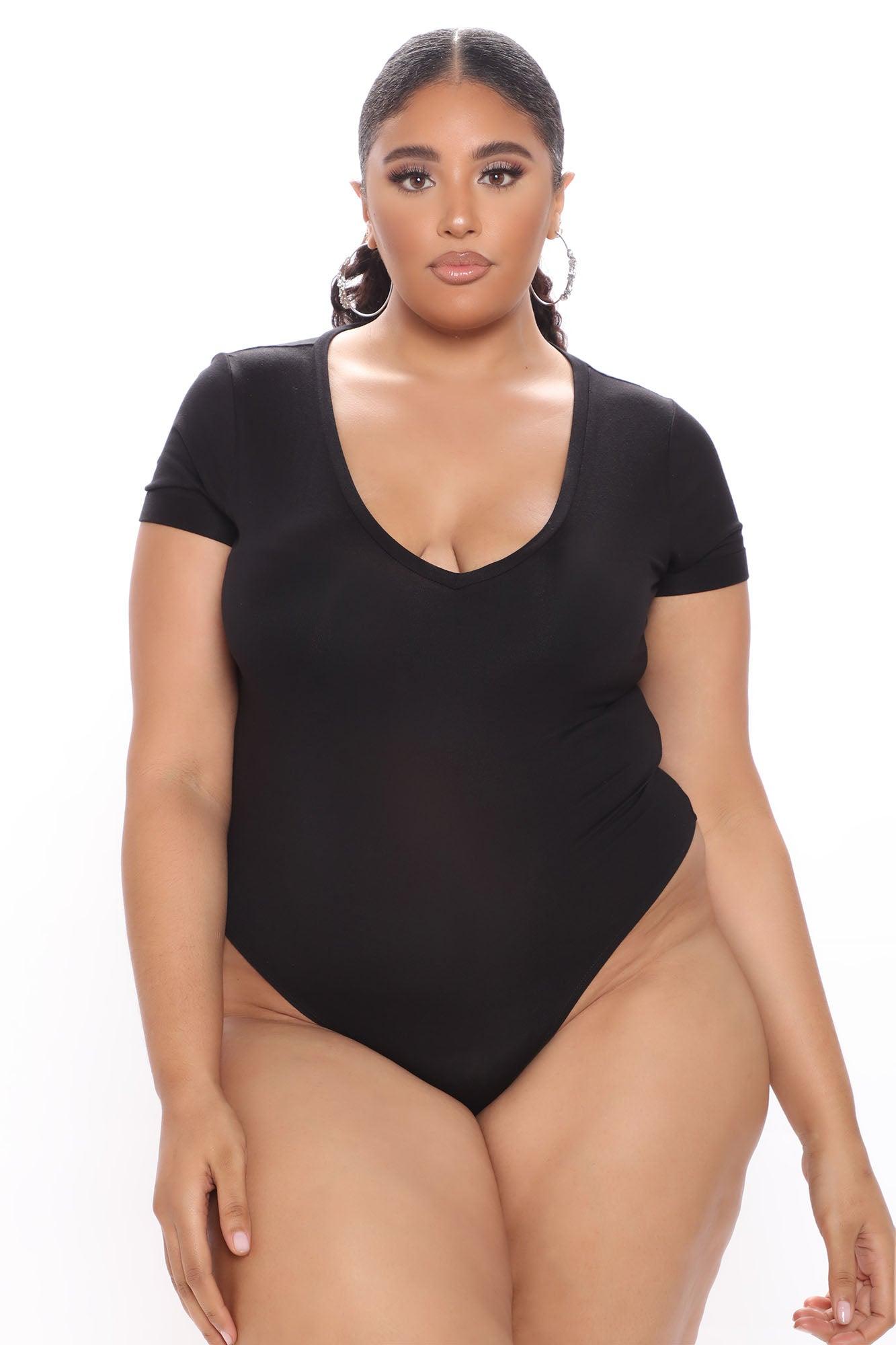 Favorite Tee Bodysuit - Black Product Image
