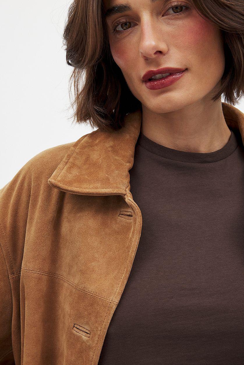 Round Neck Cotton T-Shirt Product Image