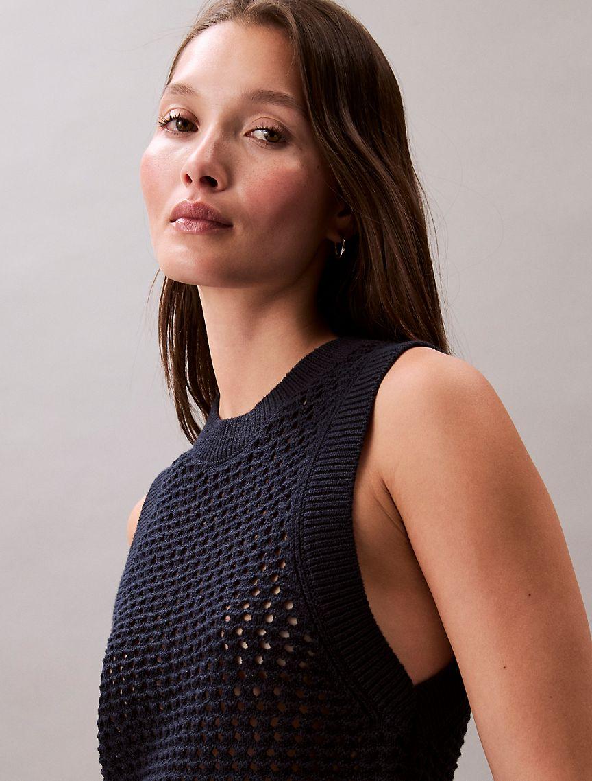 Open Stitch Tank Top Product Image