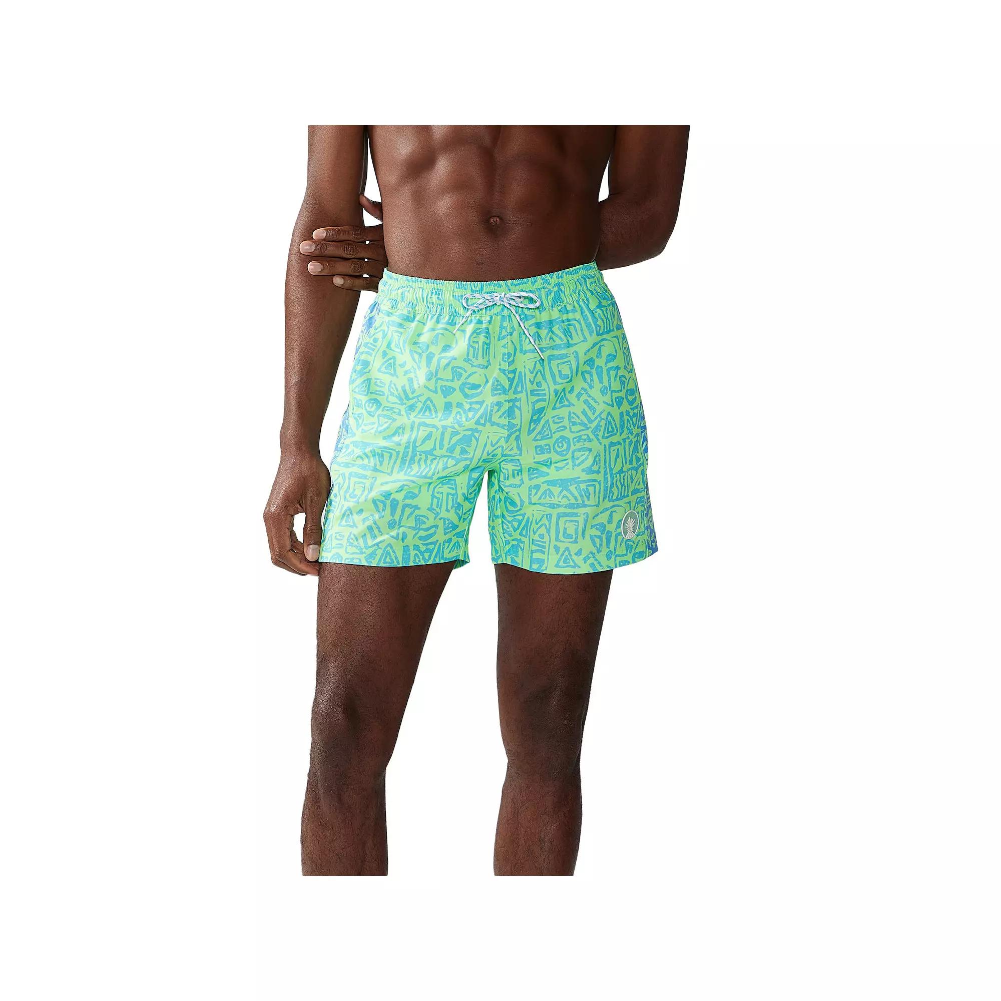 Men's Chubbies 5.5" Swim Trunks, Size: Medium, Green Product Image