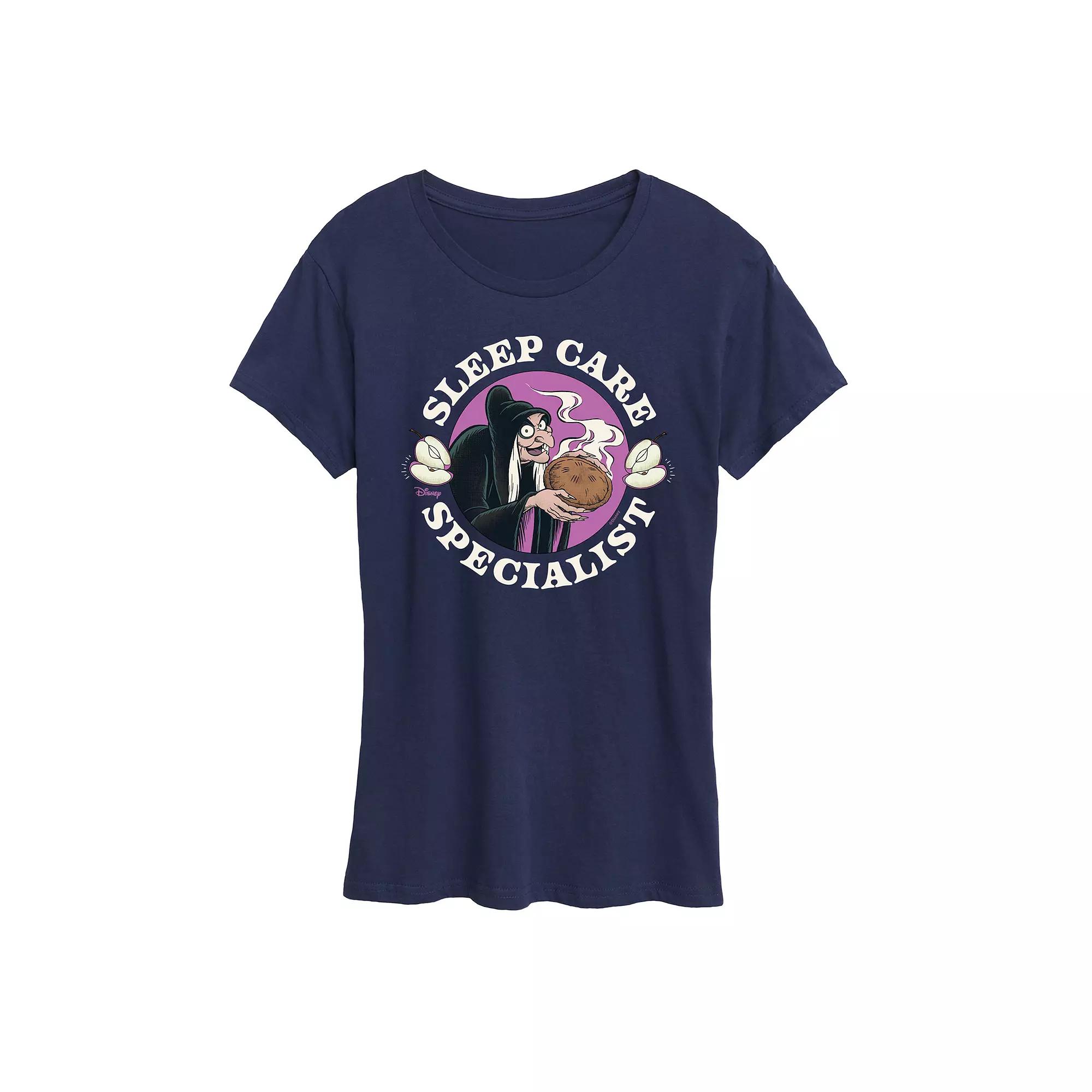 Disney's Snow White and the Seven Dwarfs Evil Queen Women's Sleep Care Graphic Tee,  Product Image