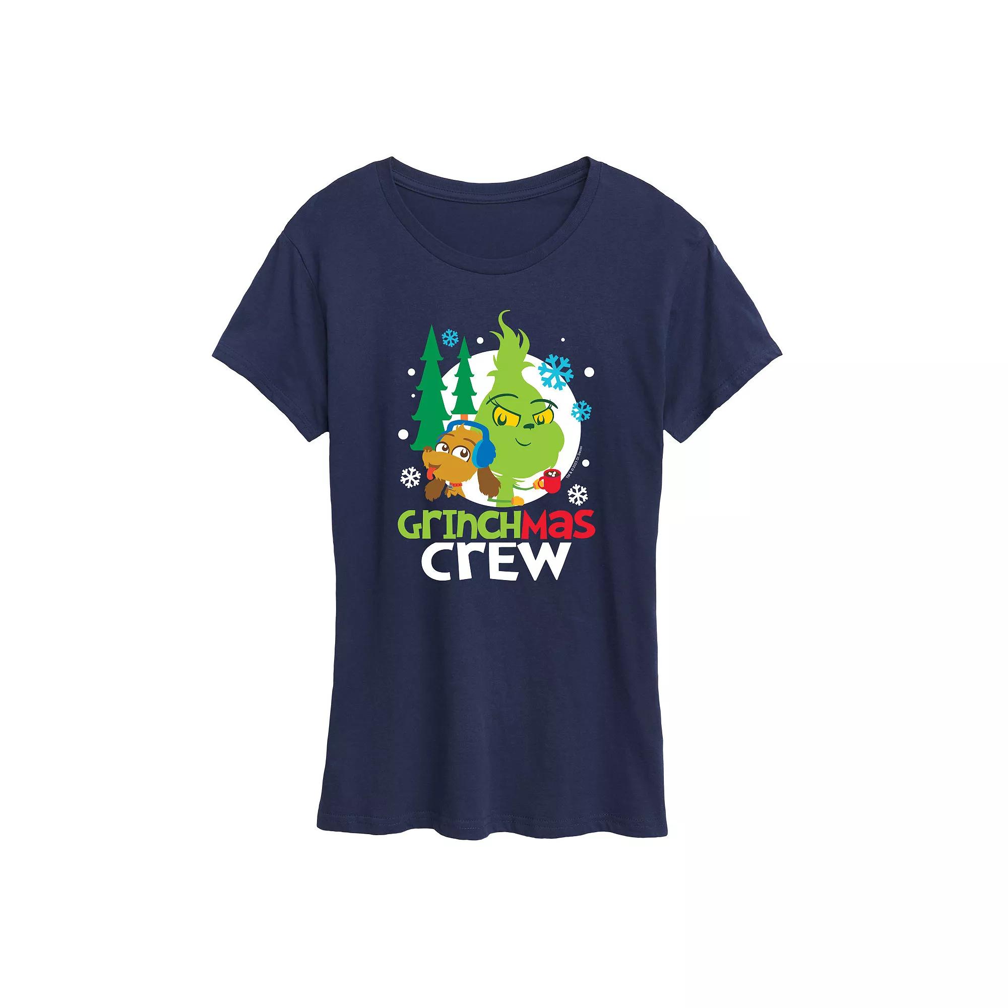 Women's Dr. Seuss Little Grinch Grinchmas Crew Graphic Tee, Girl's,  Product Image