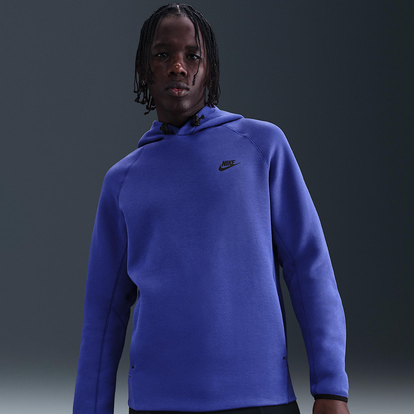 Mens Nike Sportswear Tech Fleece Pullover Hoodie | FB8016-539 Product Image