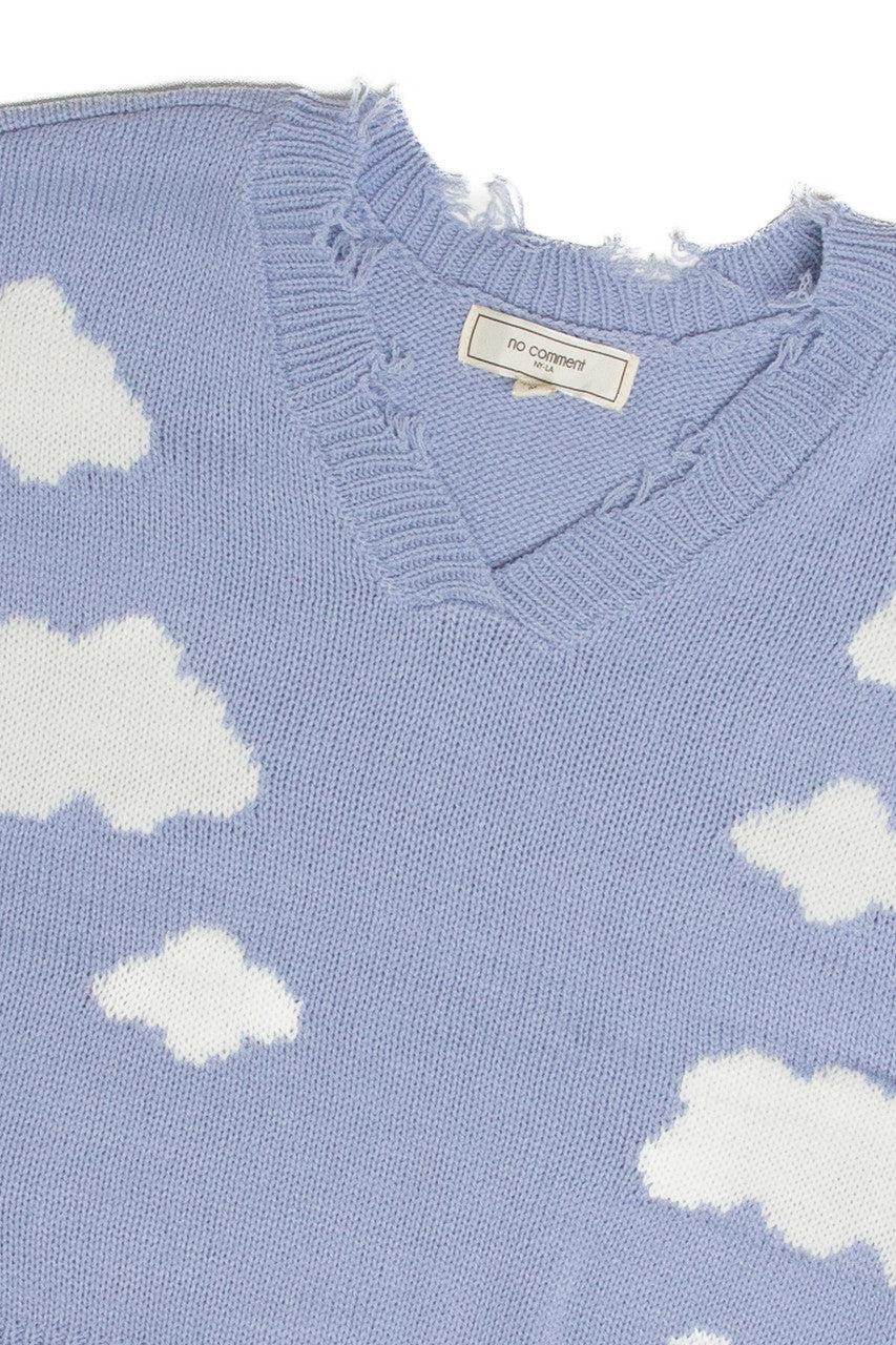 Distressed Cloud Sweater Product Image