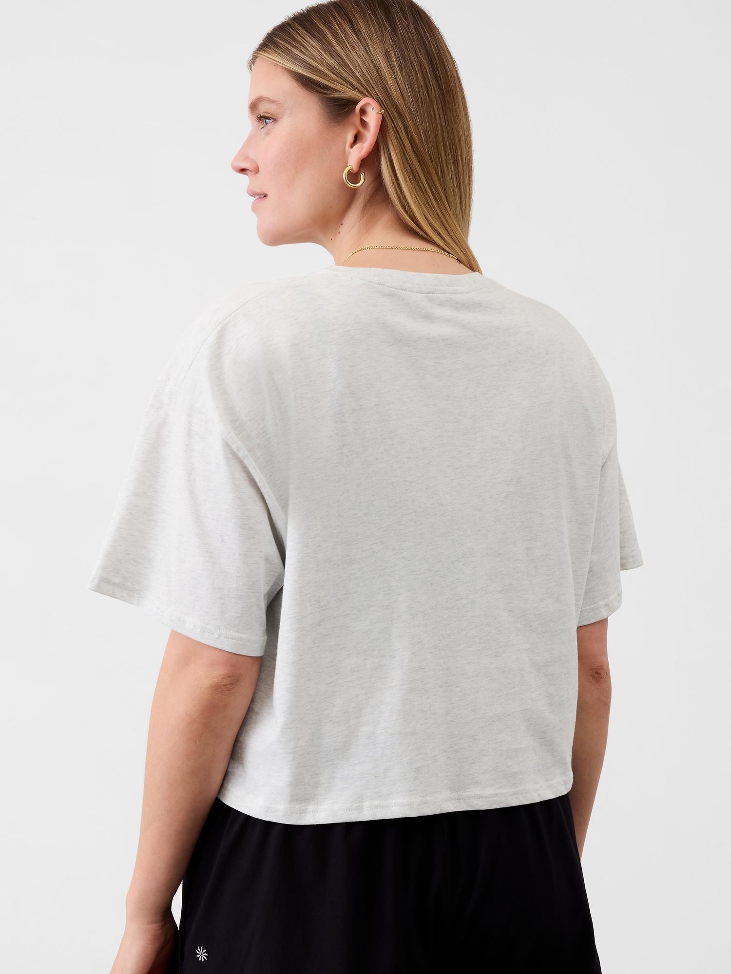True Cotton Crop Tee Product Image