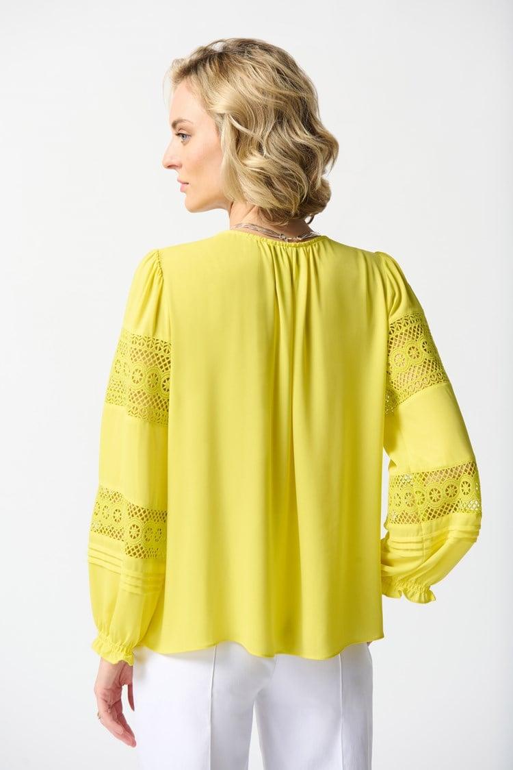 Georgette Puff Sleeve Top Product Image