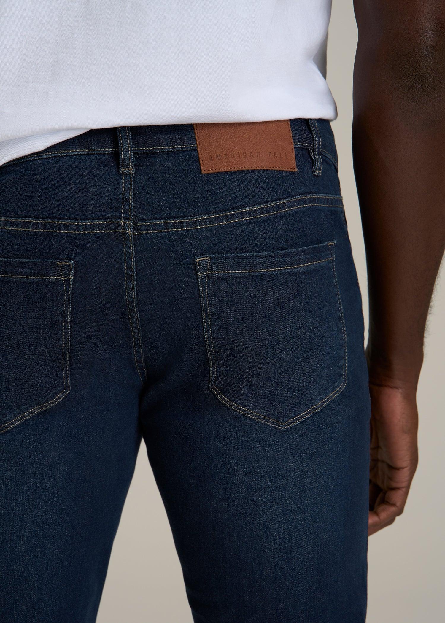 Carman TAPERED Jeans for Tall Men in Blue Steel Male Product Image