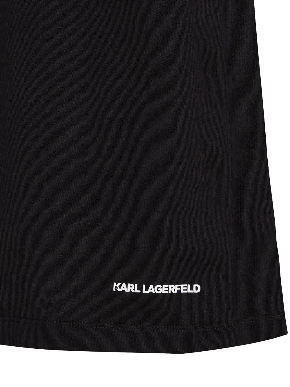 monogram-print T-shirt Product Image