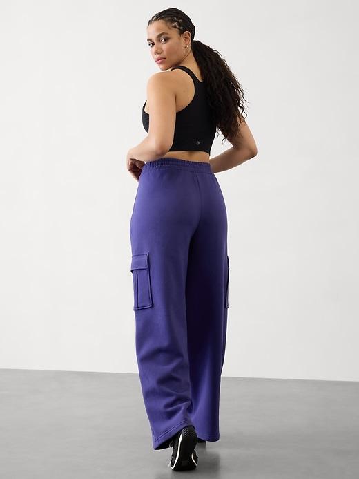 Forever Fleece Mid Rise Cargo Pant Product Image