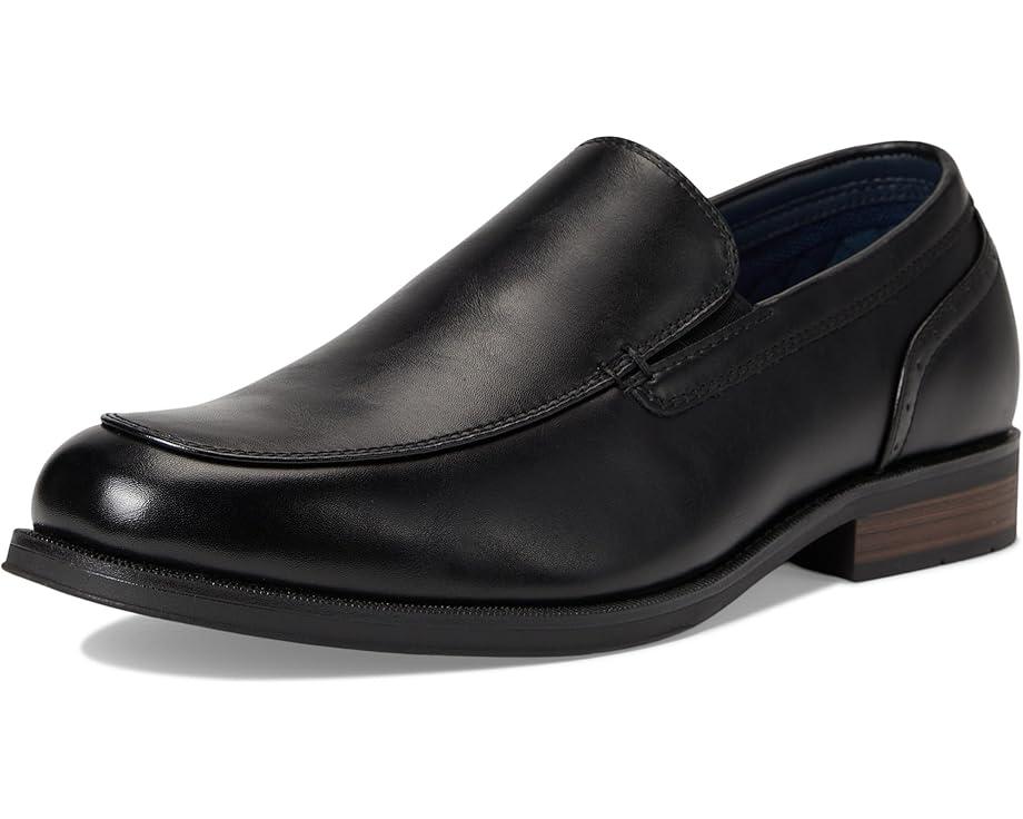 Stark Moccasin Toe Slip-On Leather Dress Casual Business Formal Loafer Product Image