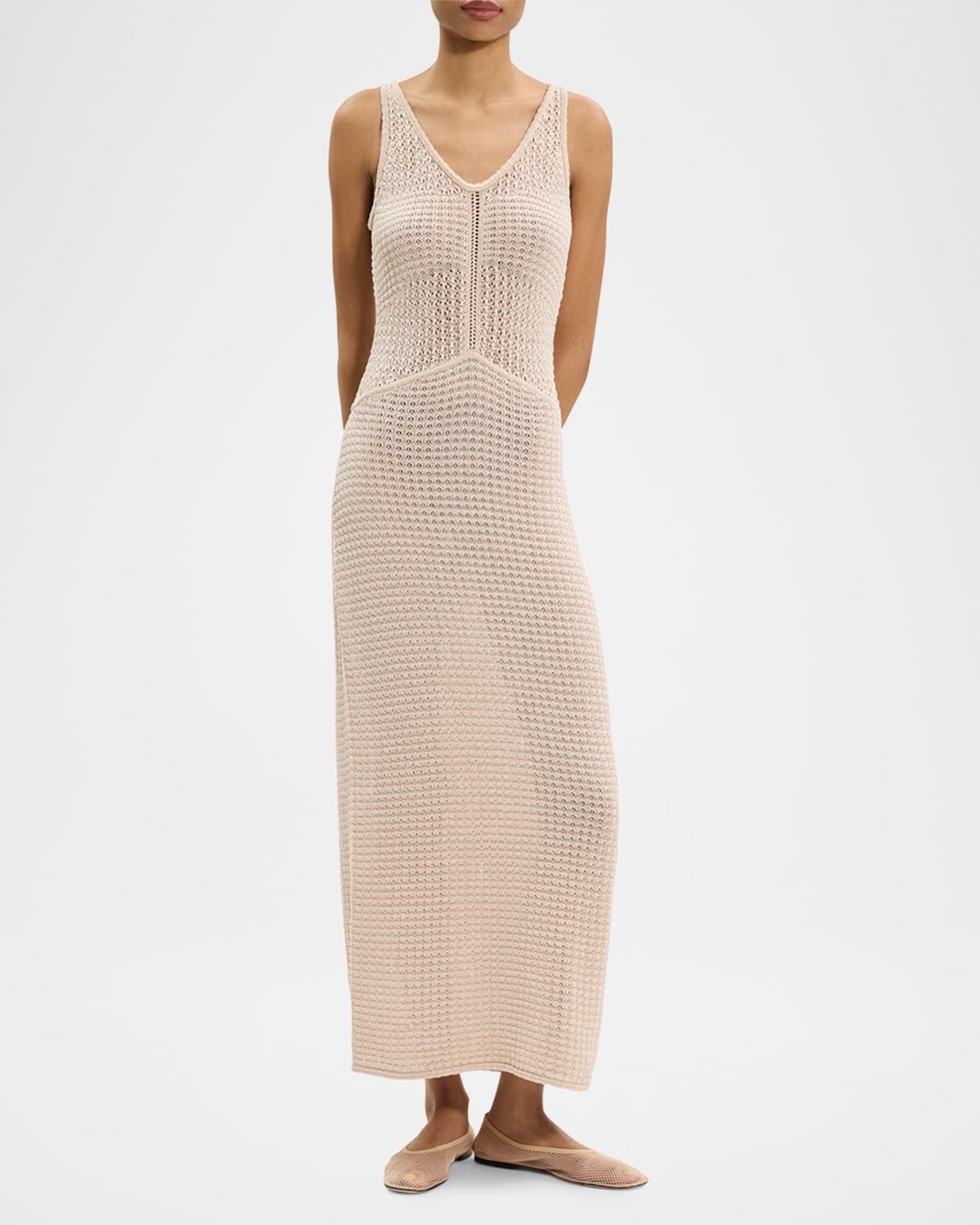 Fitted Midi Tank Dress Product Image