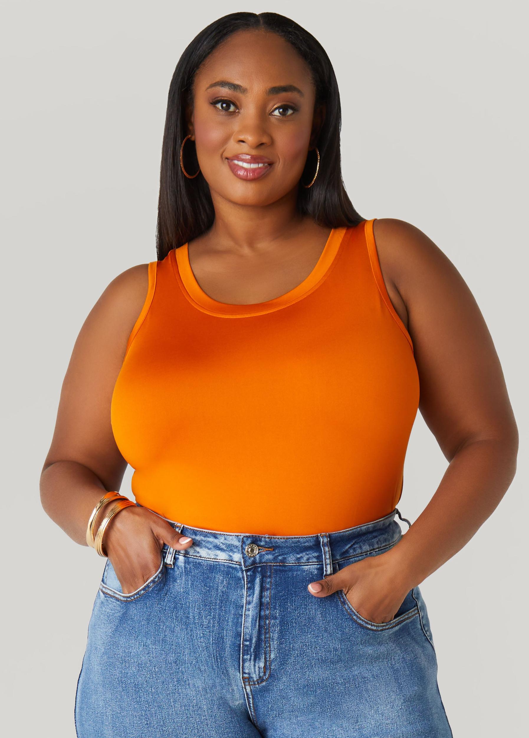 Plus Size The Basic Tank Ashley Stewart Product Image
