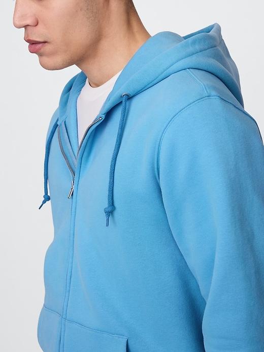 VintageSoft Zip Hoodie Product Image