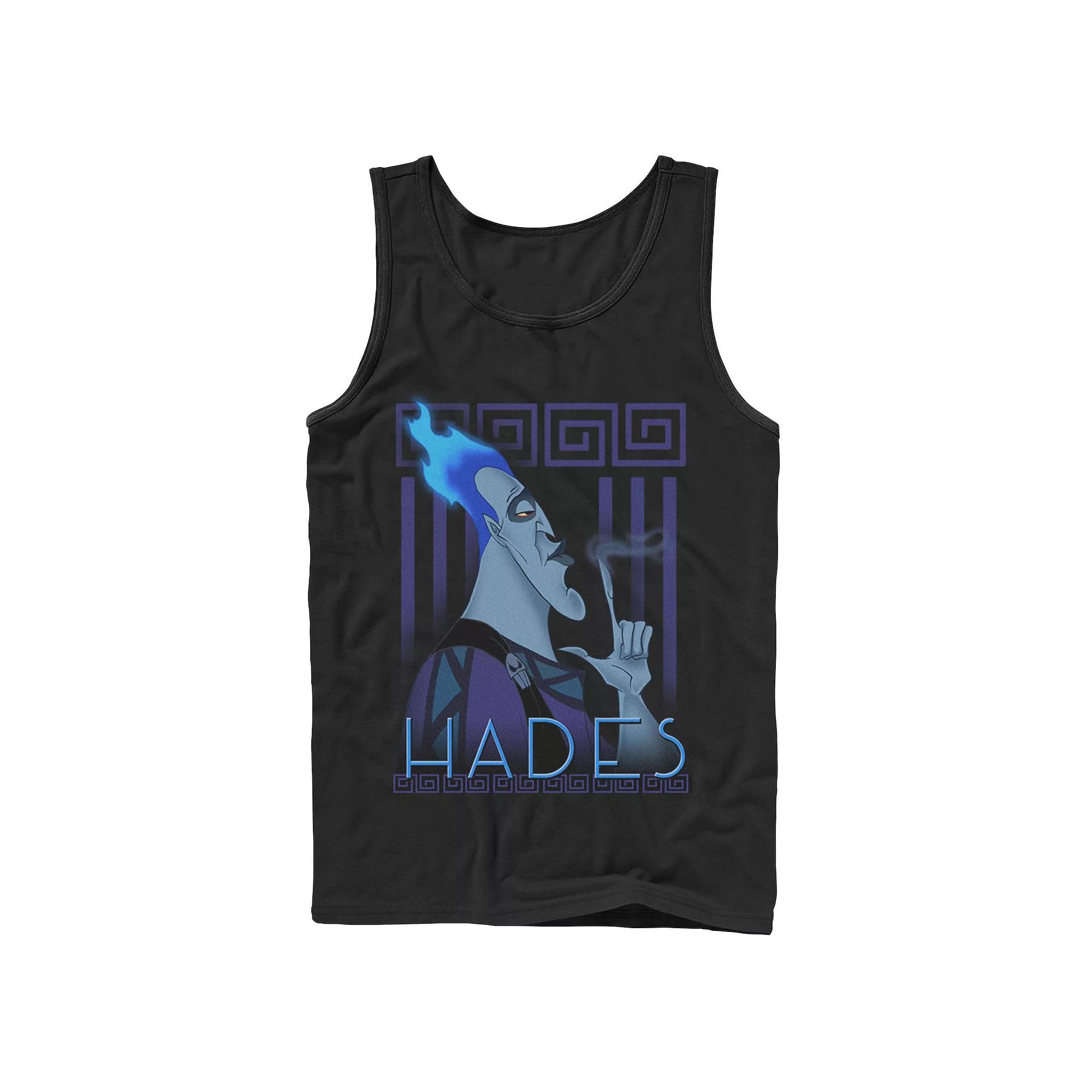 Disney's Hercules Hades Men's Geometric Portrait Tank Top,  Product Image