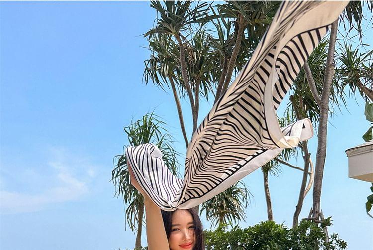 Spaghetti Strap Bow Swimsuit Product Image