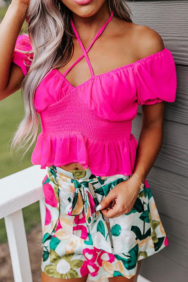 Positano Pretty Smocked Top Product Image