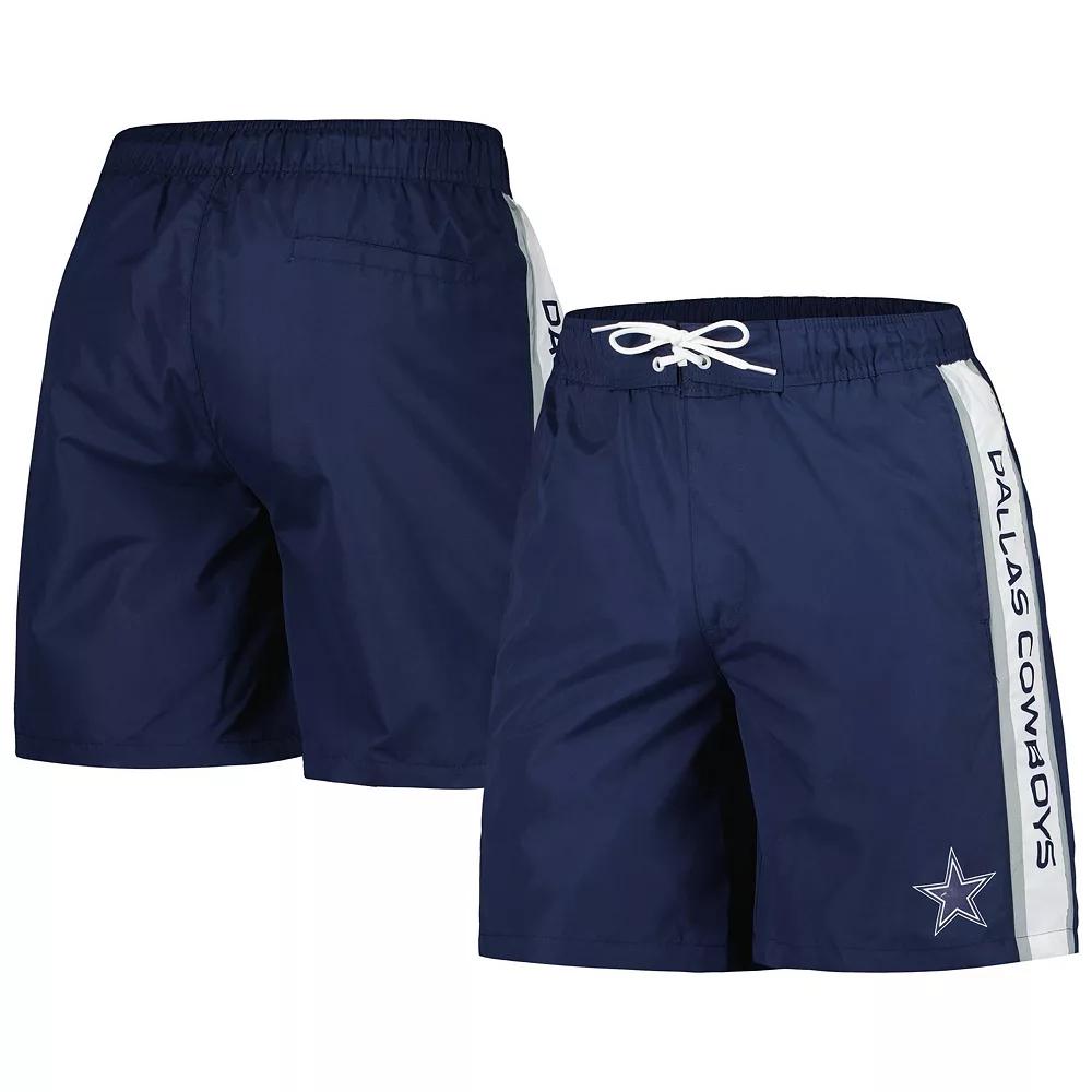 Men's G-III Extreme Navy Dallas Cowboys Streamline Volley Swim Shorts, Size: Medium, Blue Product Image