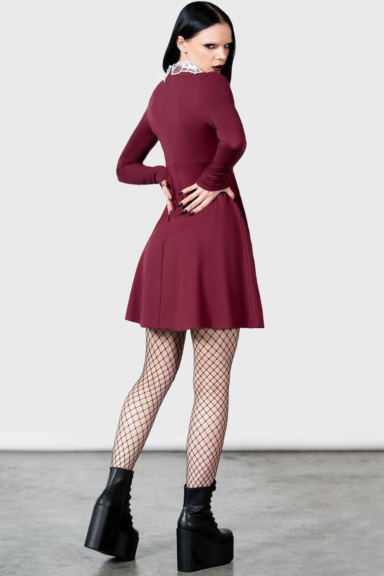 Charmed School Dress [CRIMSON] Product Image