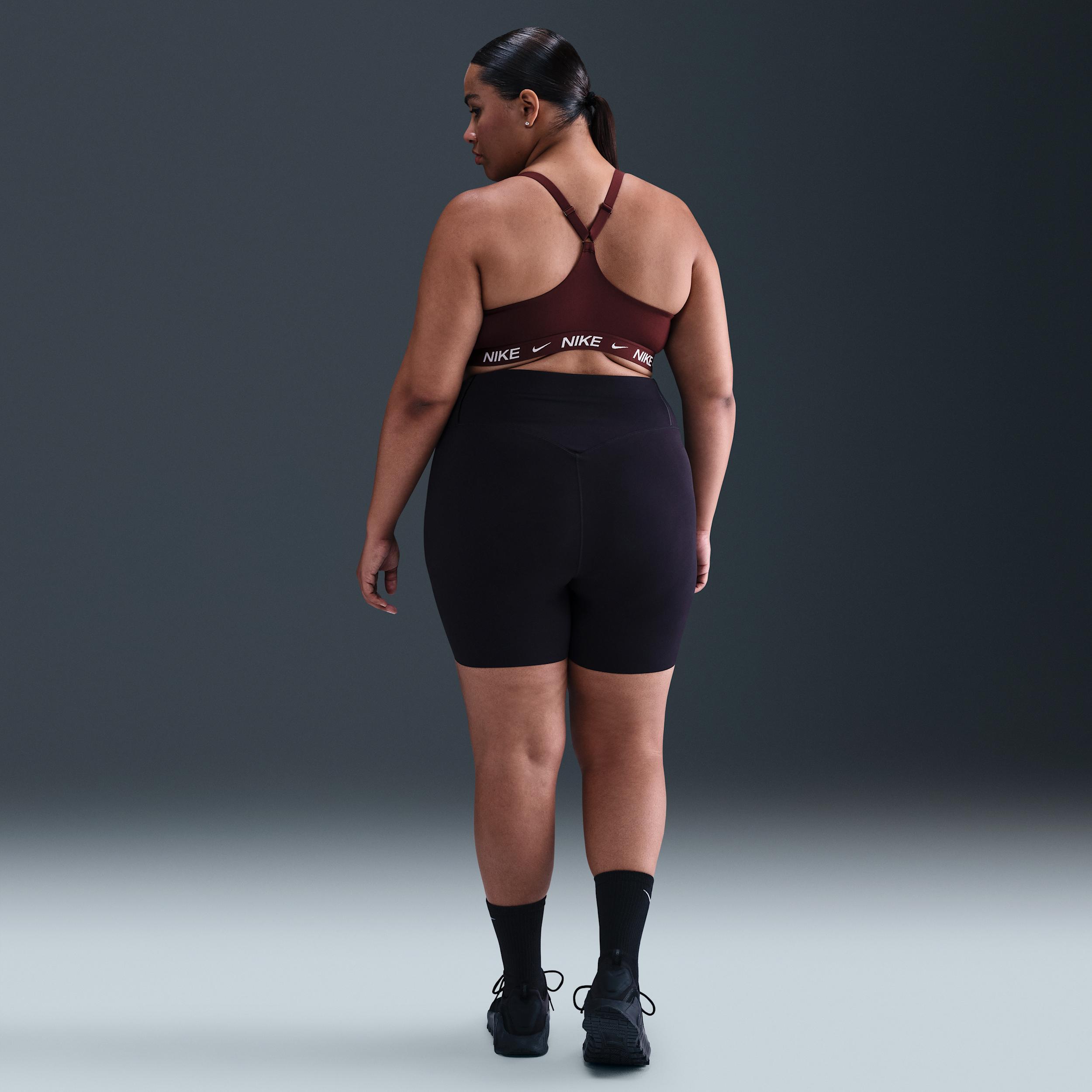 Nike Womens Indy Light Support Padded Adjustable Sports Bra (Plus Size) | FD1064-653 Product Image