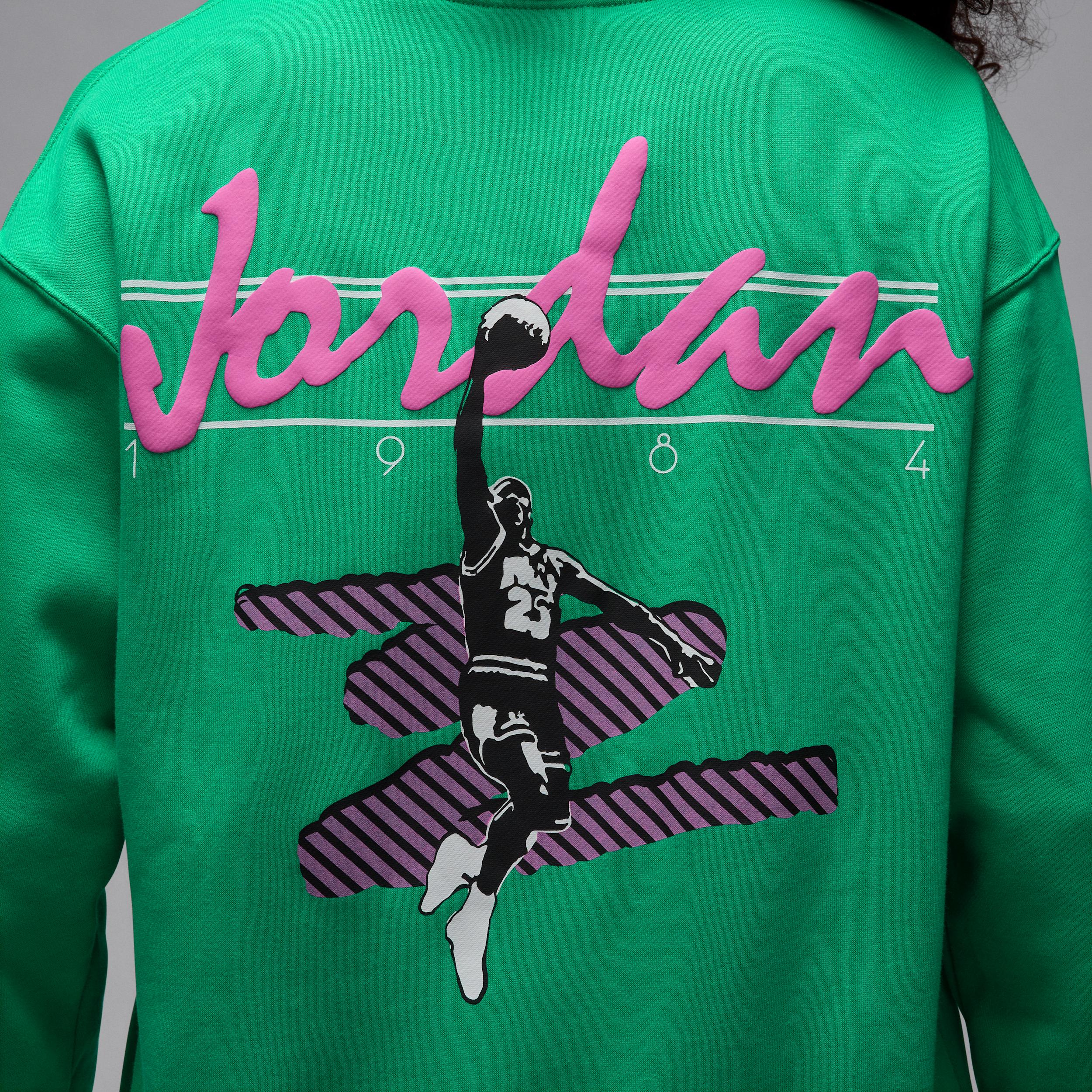 Women's Jordan Brooklyn Fleece Crew-Neck Sweatshirt Product Image